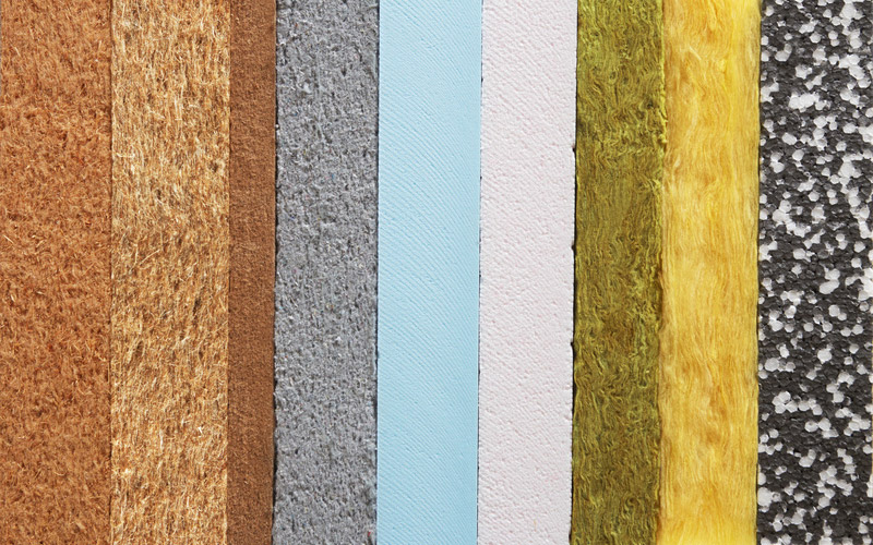 Dämmung und Schüttung