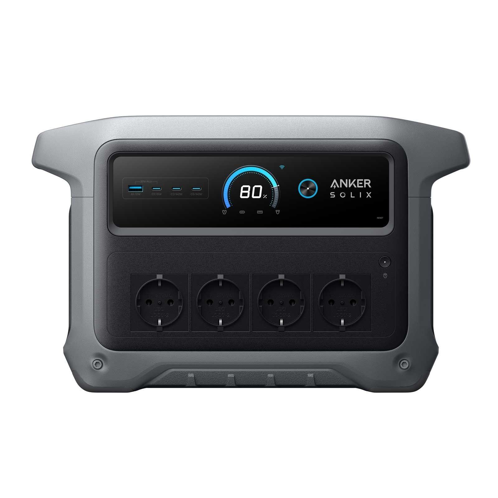Anker SOLIX C1000 Gen2 + PS200 Set – Tragbare Powerstation mit 200W Solarpanel