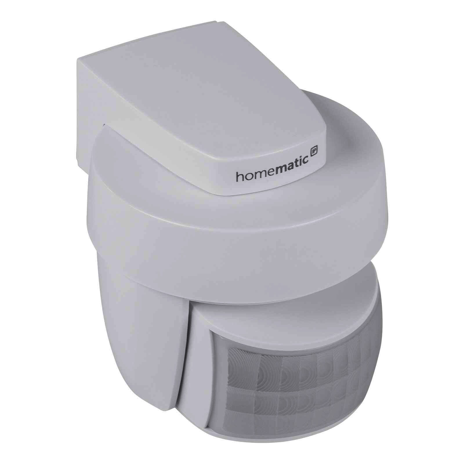 Homematic IP Smart Home Bewegungsmelder HmIP-SMO-2 mit Dämmerungssensor - außen, weiß
