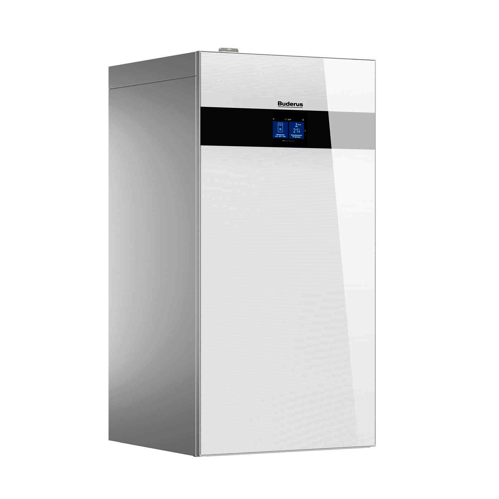 Buderus Luft-Wasser-Wärmepumpe Logaplus M WLW186i-4 AR TP70 weiss