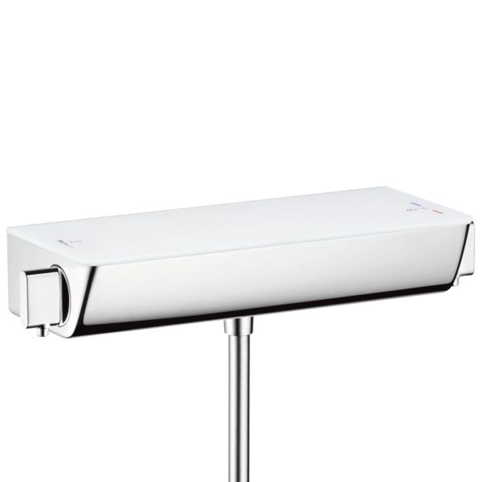 Thermostat Ecostat Select Brause Aufputz DN15 weiss/chrom