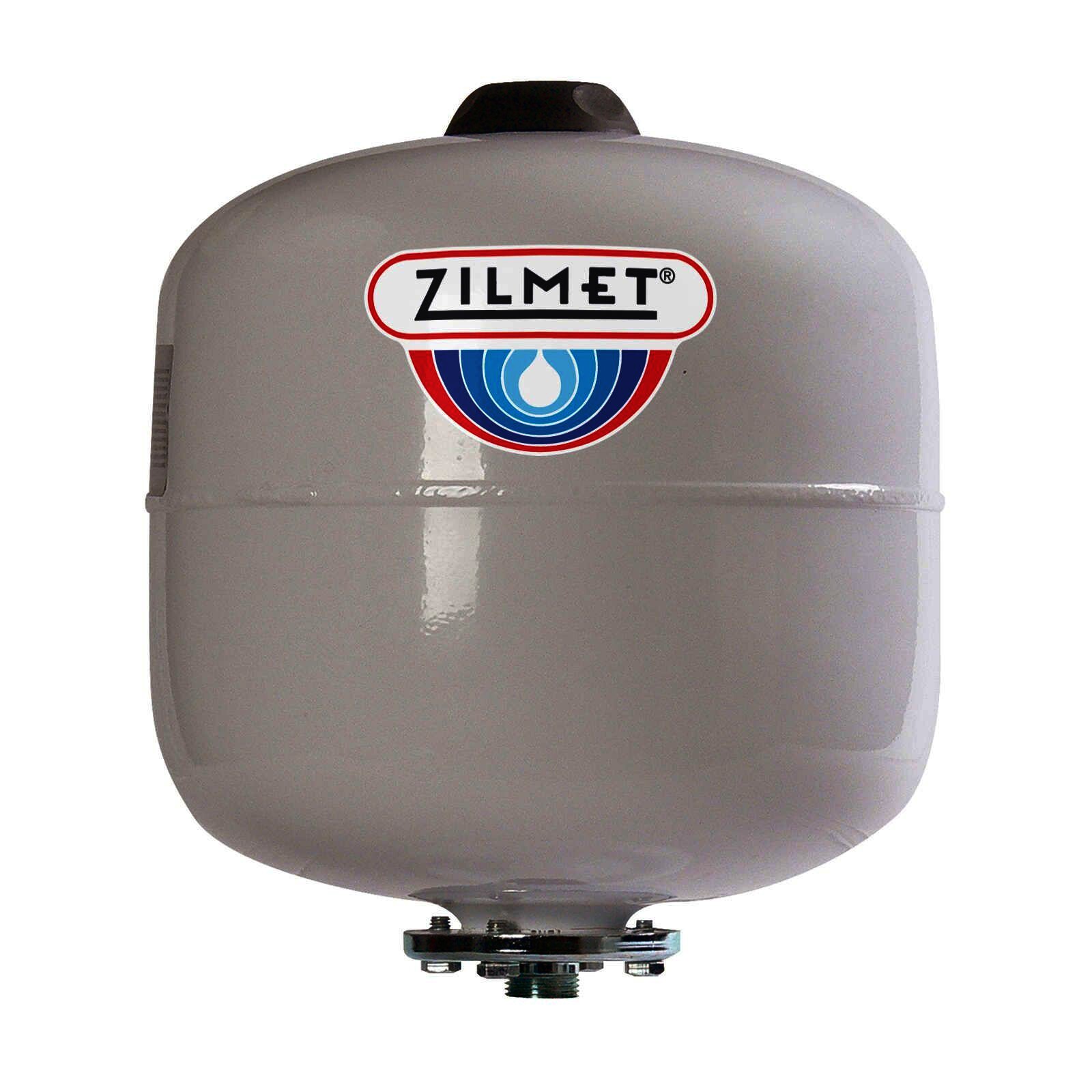 Zilmet Ausdehnungsgefäß ZILFLEX HY PRO 12 mit Edelstahlflansch für Sole-Wärmepumpen (12 Liter)