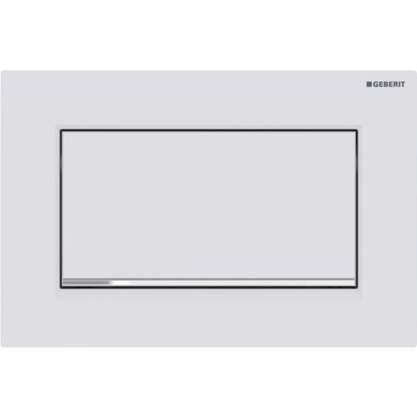 Geberit BetPl Sigma30 für Spül-Stopp-S verschraubbar weiß matt