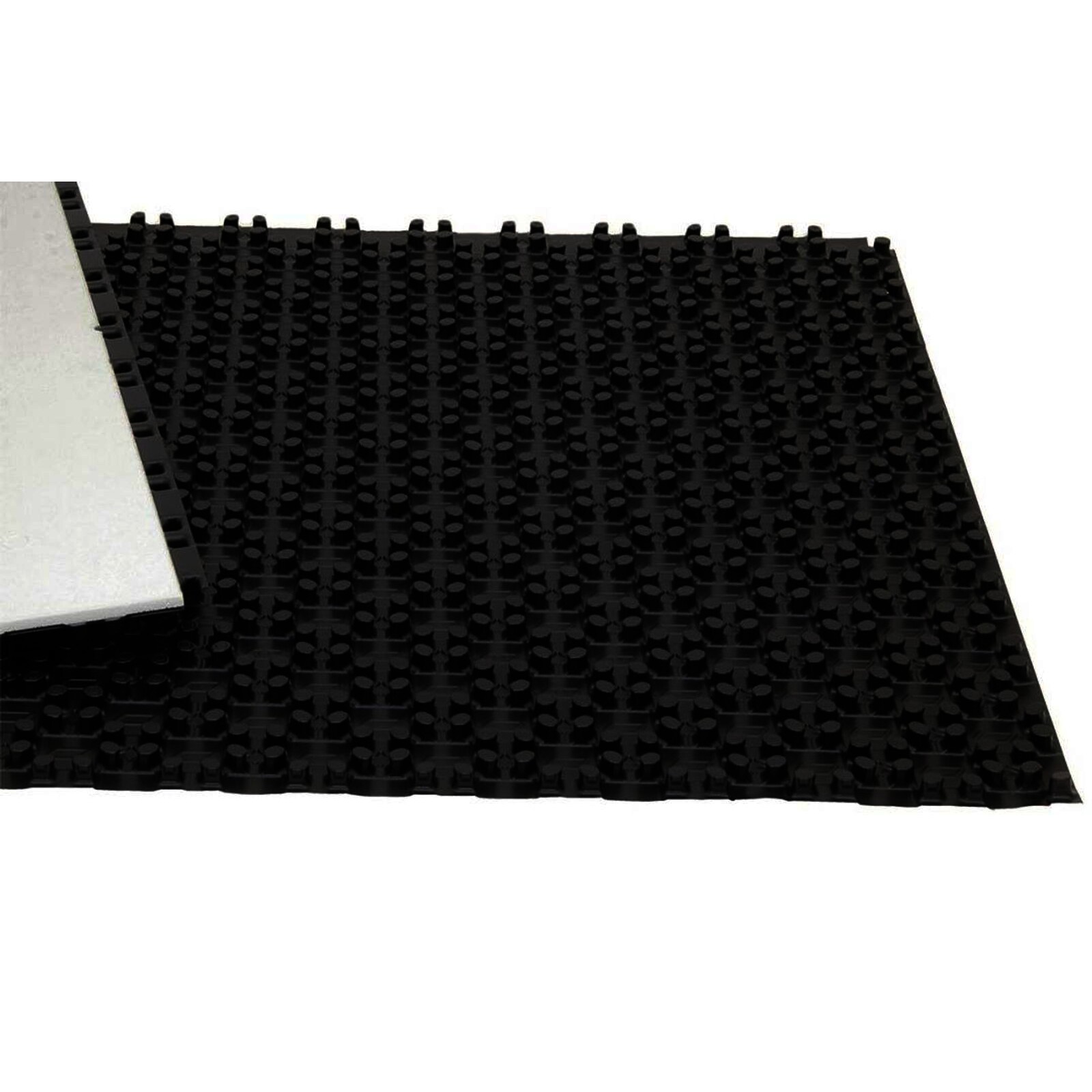 80 m² Set Noppensystem 11 mm WLG 040 16x2 PE-RT Rohr Raster 15 cm 6 Heizkreise LCD Regler 230 V + Zubehör