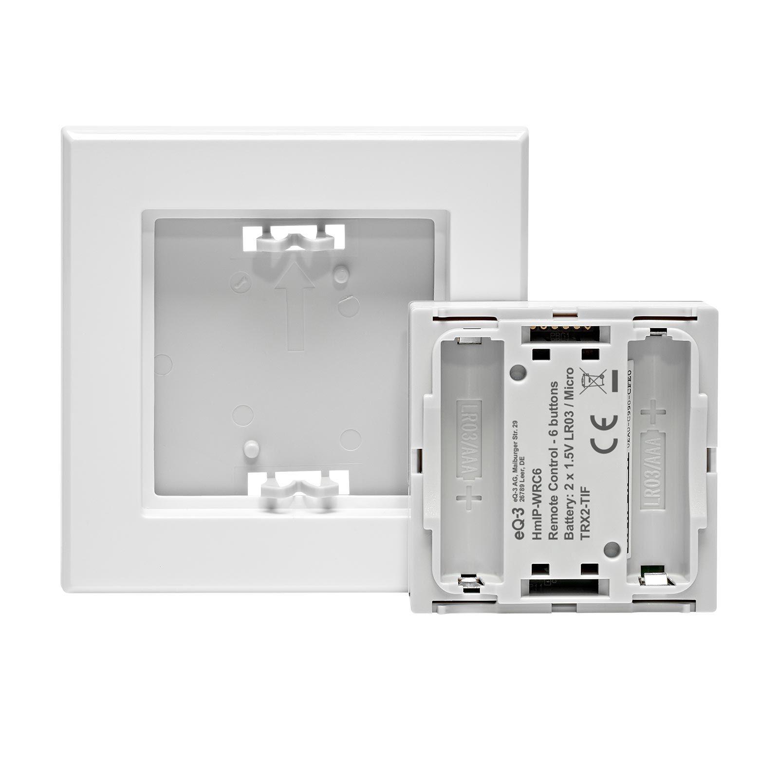 Homematic IP Smart Home Wandtaster HmIP-WRC6 - 6-fach