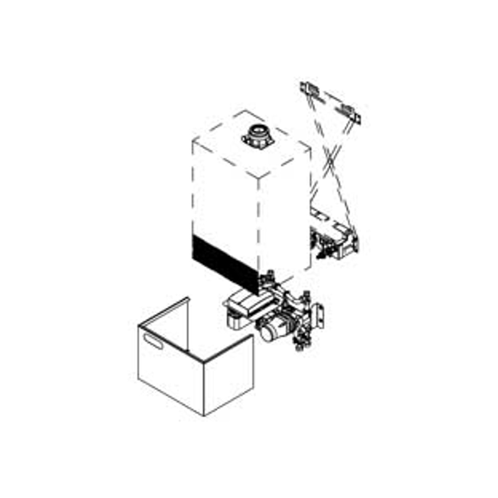 Viessmann Unterbau-Kit mit Mischer