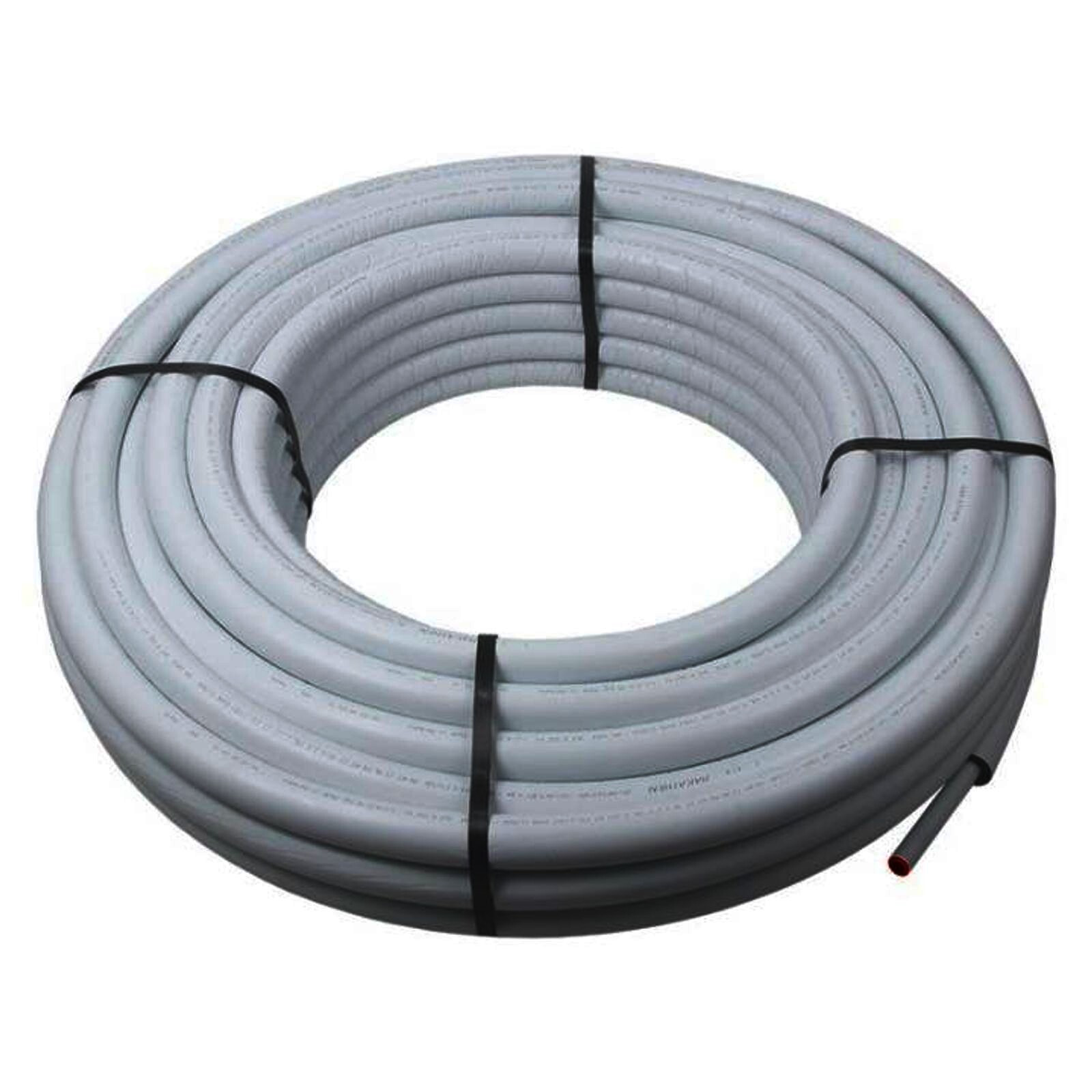 Alu-Verbundrohr 26 x 3 mm mit 9 mm PE-Isolierung 25 m - Rolle