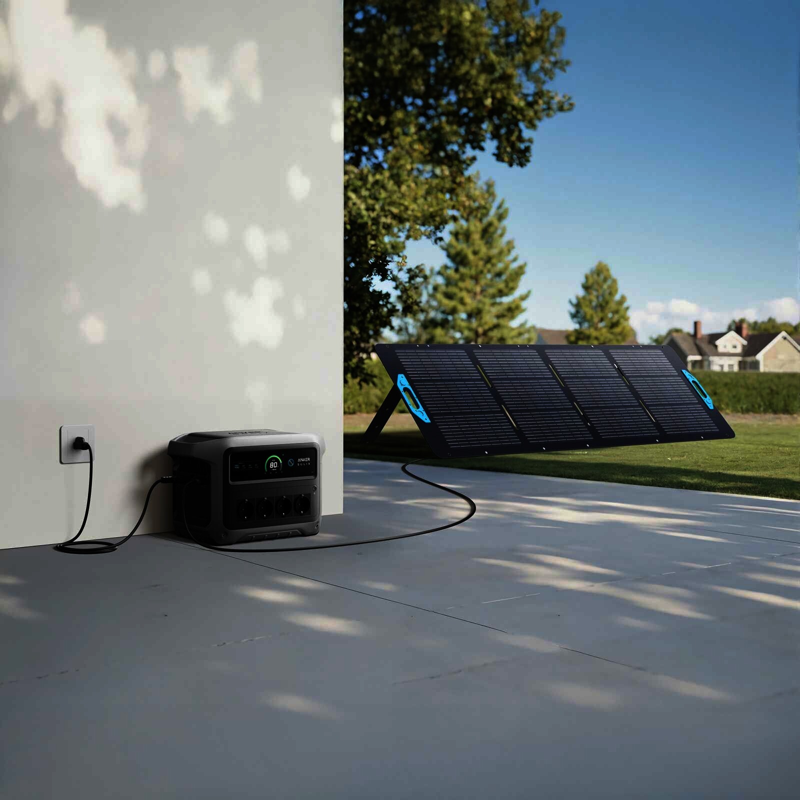 Anker SOLIX C1000 Gen2 + PS200 Set – Tragbare Powerstation mit 200W Solarpanel