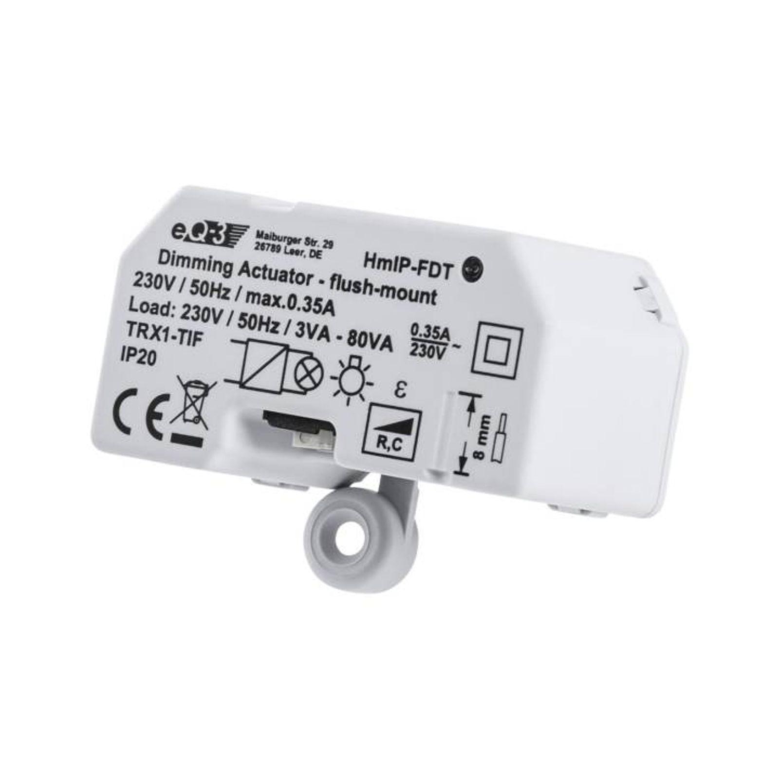 Homematic IP Smart Home Dimmaktor Unterputz - Phasenabschnitt HmIP-FDT