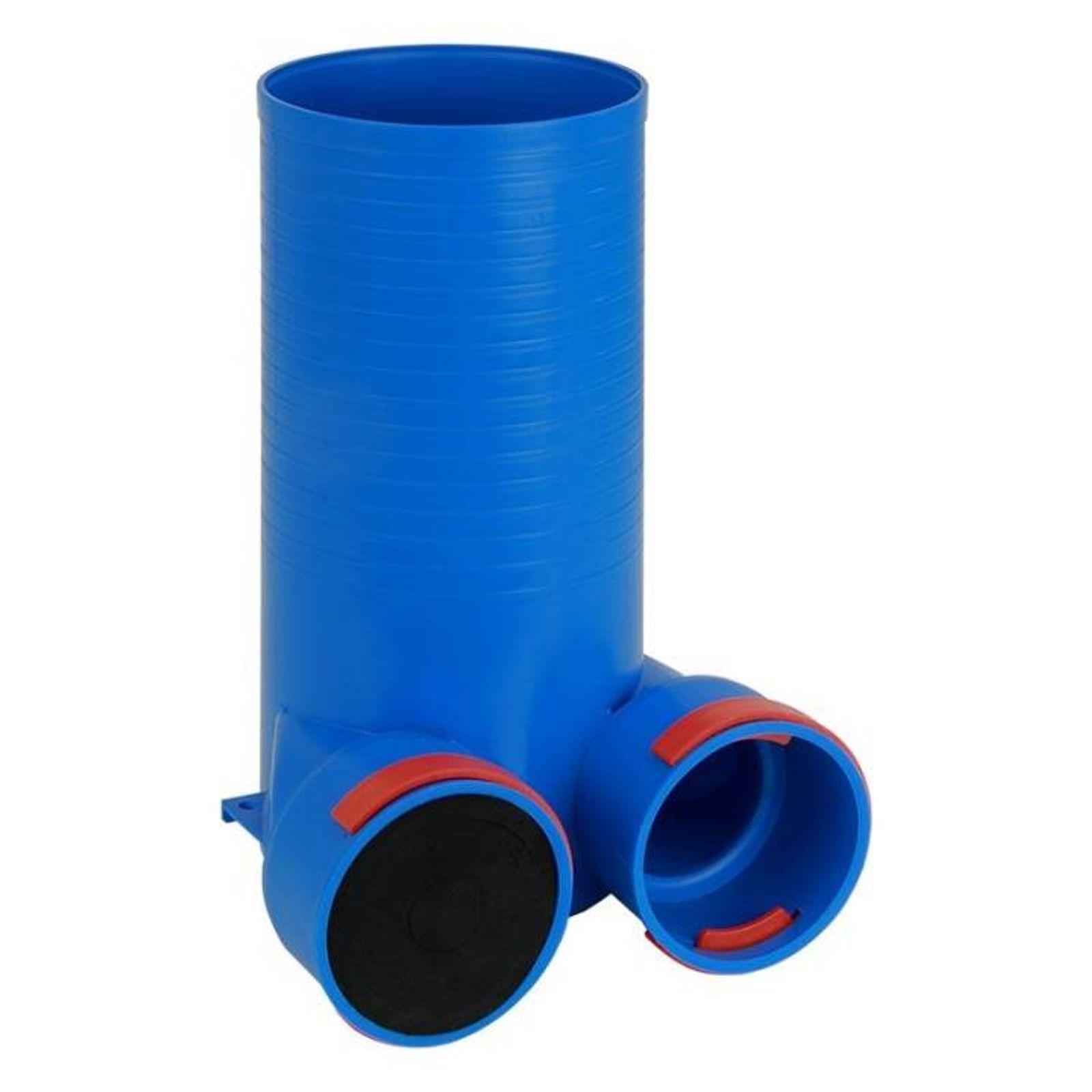 AERVIA Eckübergang DN125 / 2x75 Kunststoff