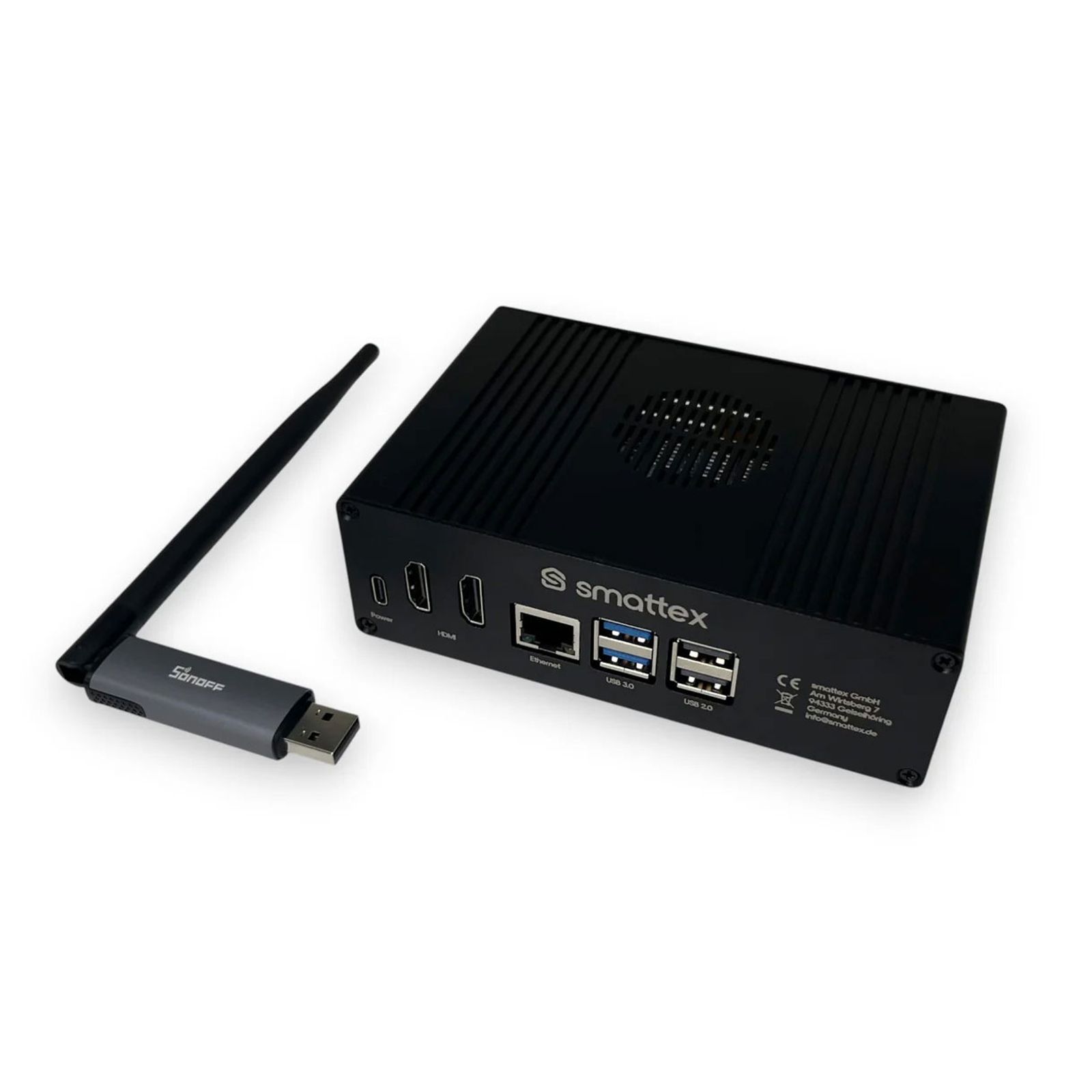 Home Assistant Black Plug & Play Set, Raspberry Pi 5, 4 GB RAM, 128 GB SSD