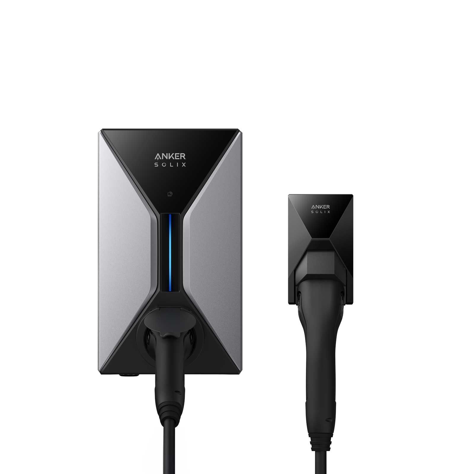 Anker SOLIX V1 Wallbox - Smartes EV-Ladegerät 11 kW Steckdosen-Version