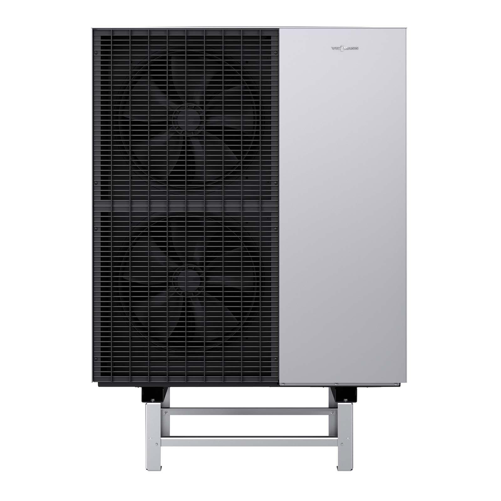 Viessmann Paket Vitocal 151-A Luft/Wasser-Wärmepumpe 9 kW AWOT-E-AC 151.A10 400V Monoblock mit Montagehilfe Anschluss nach links