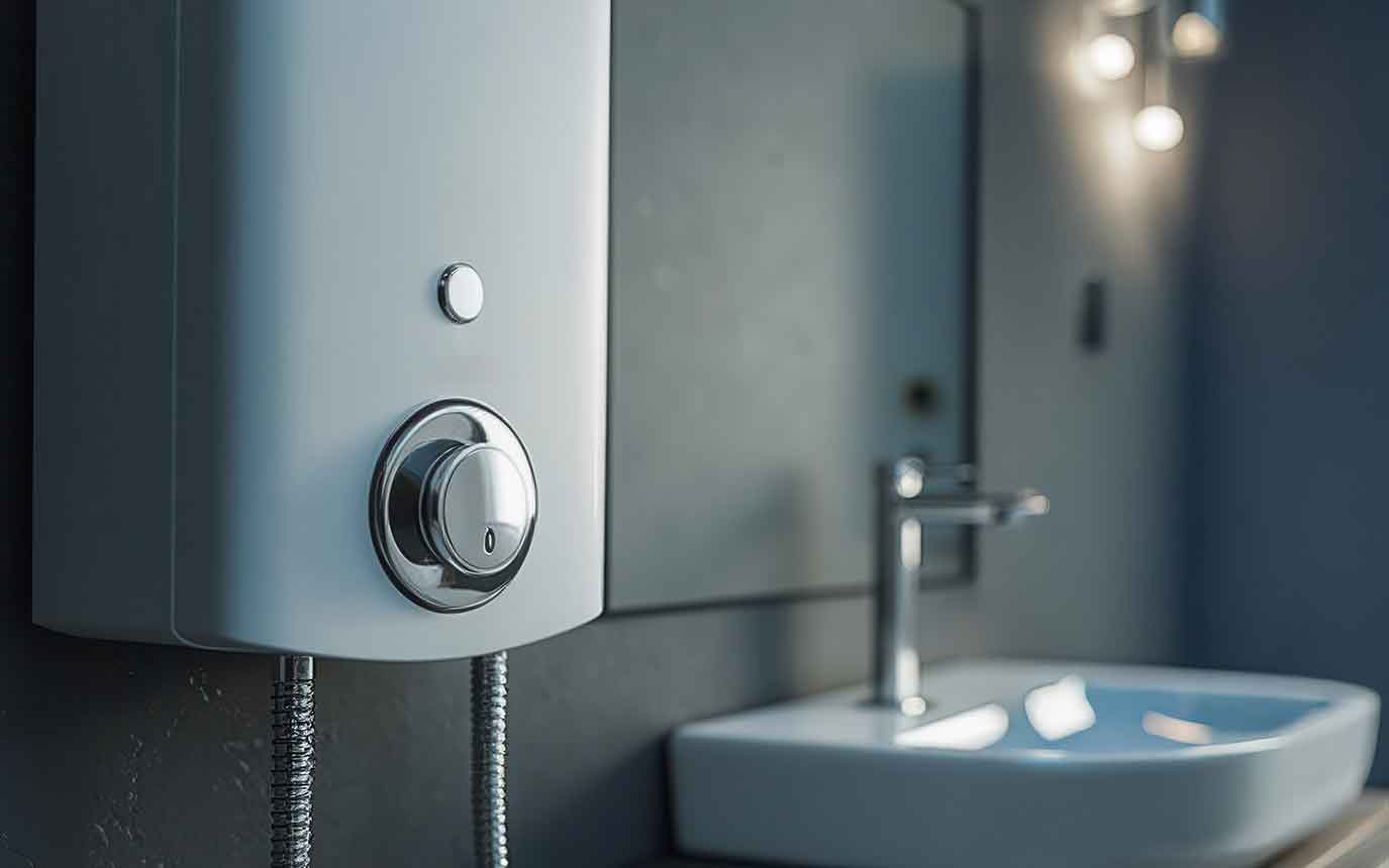 Durchlauferhitzer im Bad