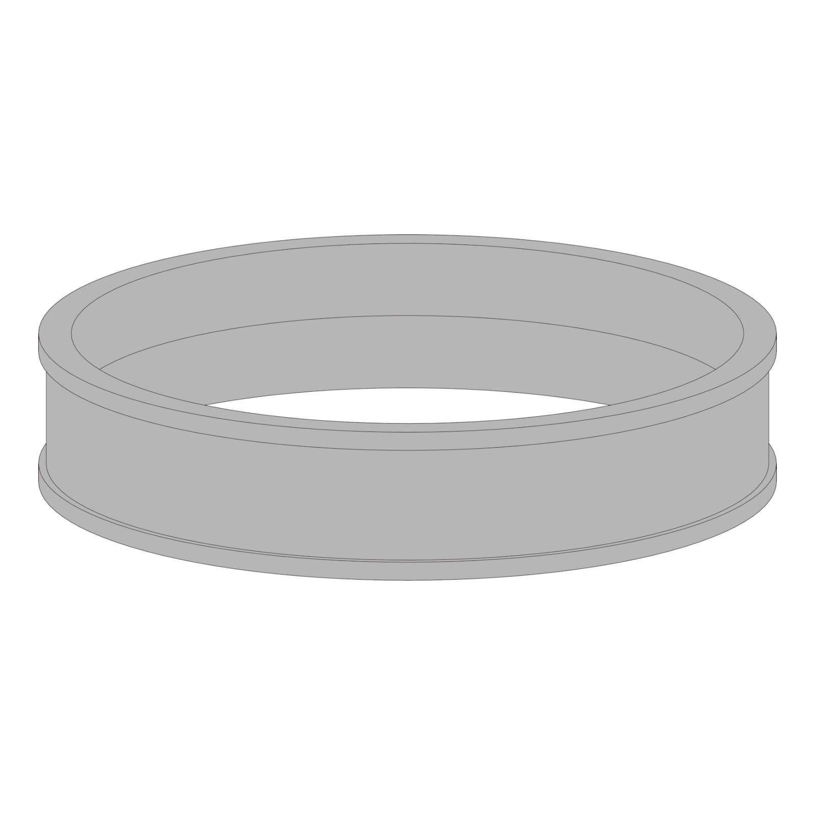 Kermi x-well Dichtring für EPP-Rohrmuffe NW 180, Übergang zu AD 200 mm