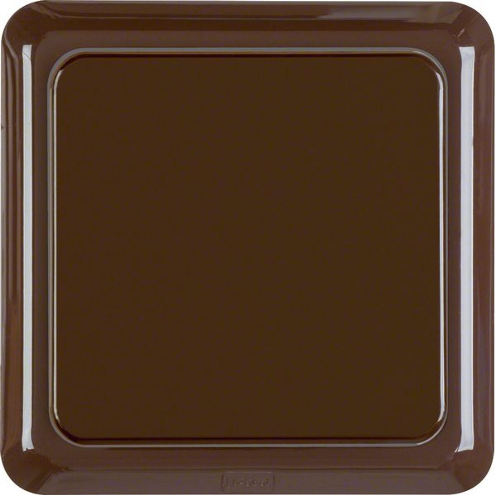 Berker 471801 Steckdose SCHUKO mit Klappdeckel und Rahmen wg Up IP44 braun, glänzend
