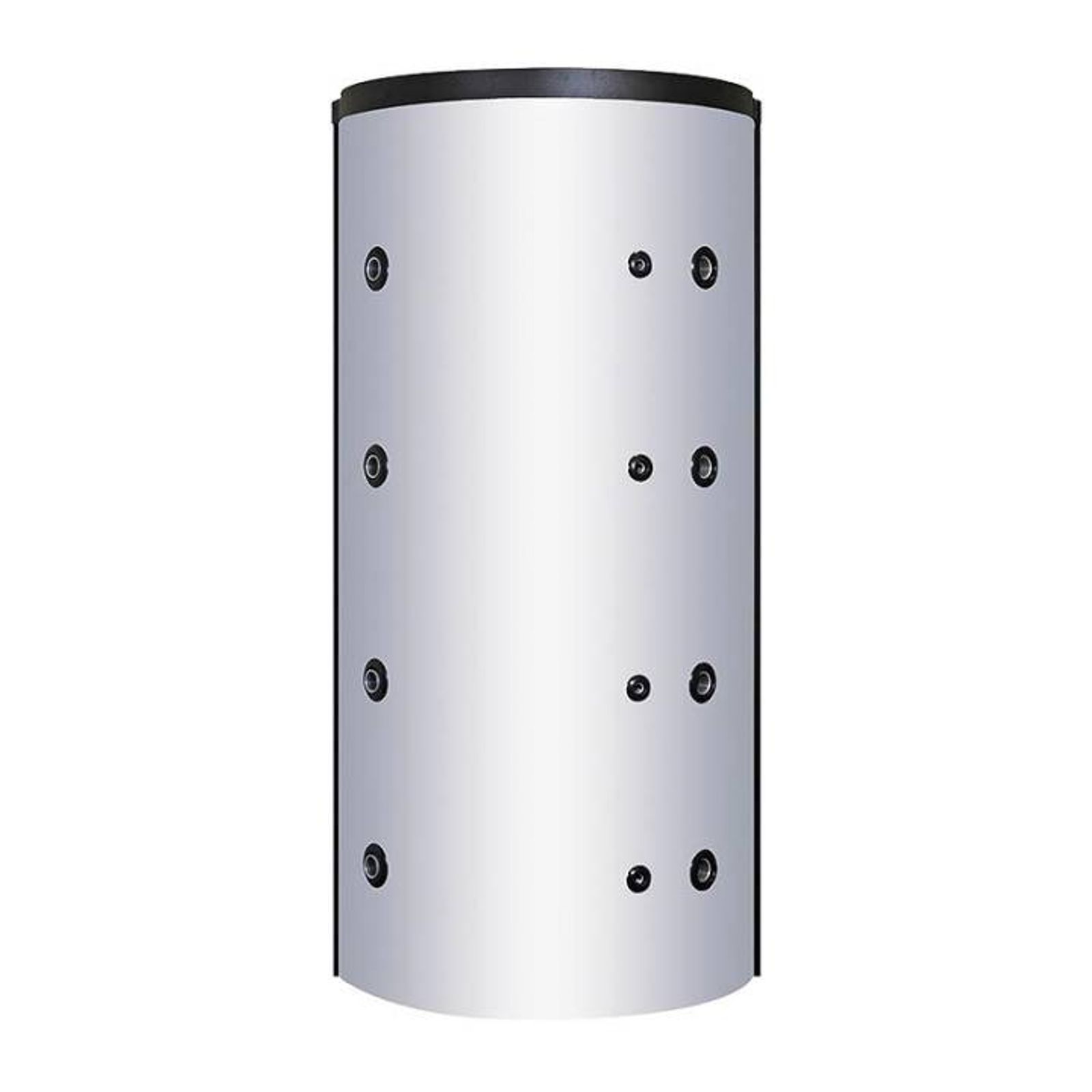 Schicht-Pufferspeicher PZ 800 Liter mit 100 mm Isolierung
