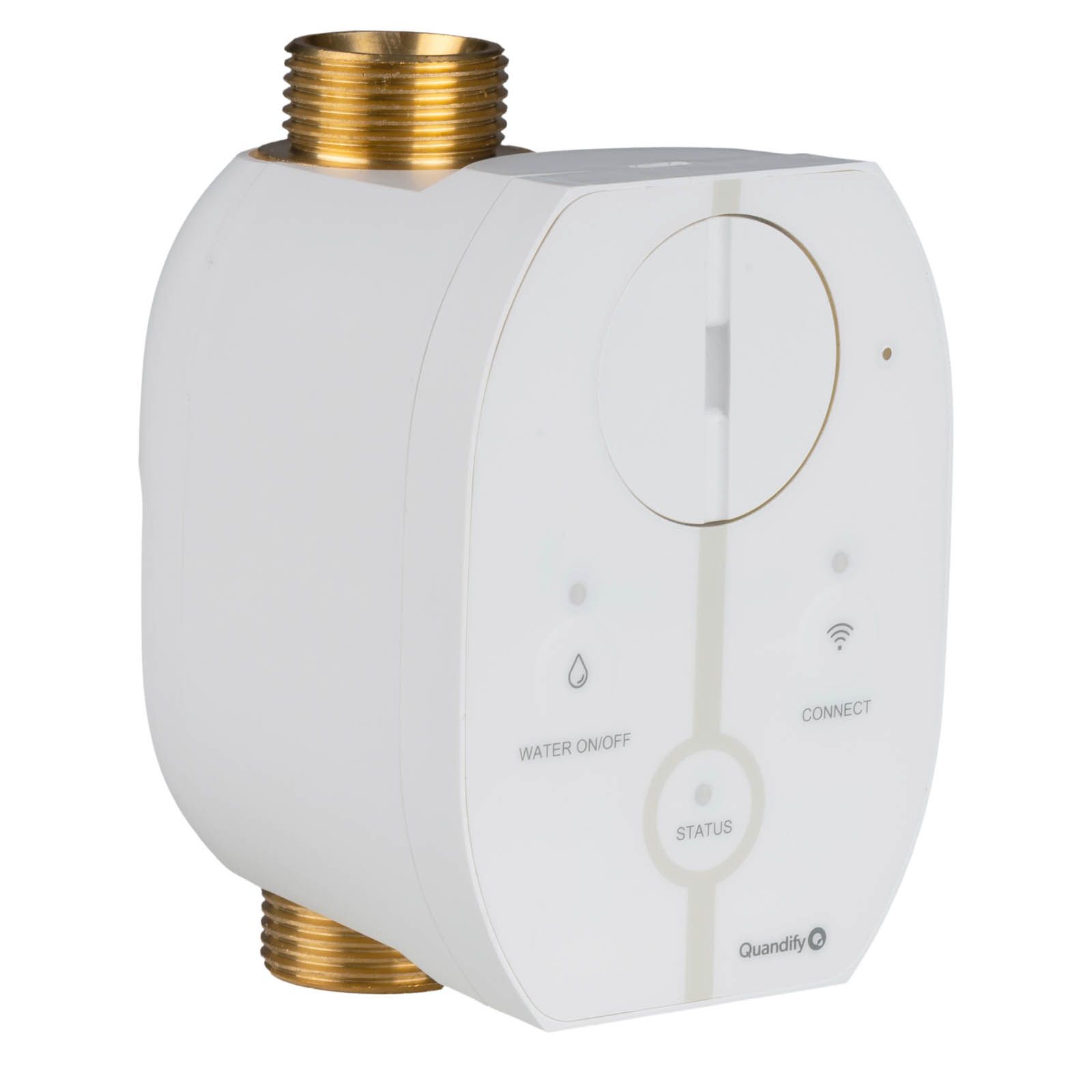 Quandify CubicSecure - Intelligentes automatisches Ultraschall-Wasserabsperrventil