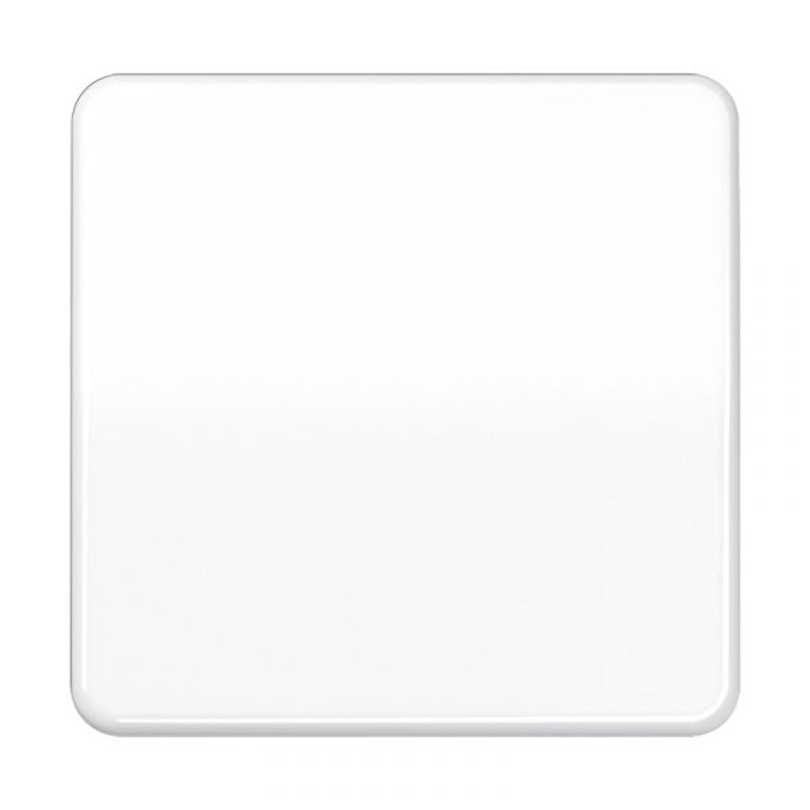 Jung Bedienelement 1-fach alpinweiß mit Abd glänzend CD 1700 WW für Dimmeins für Jalousieeins