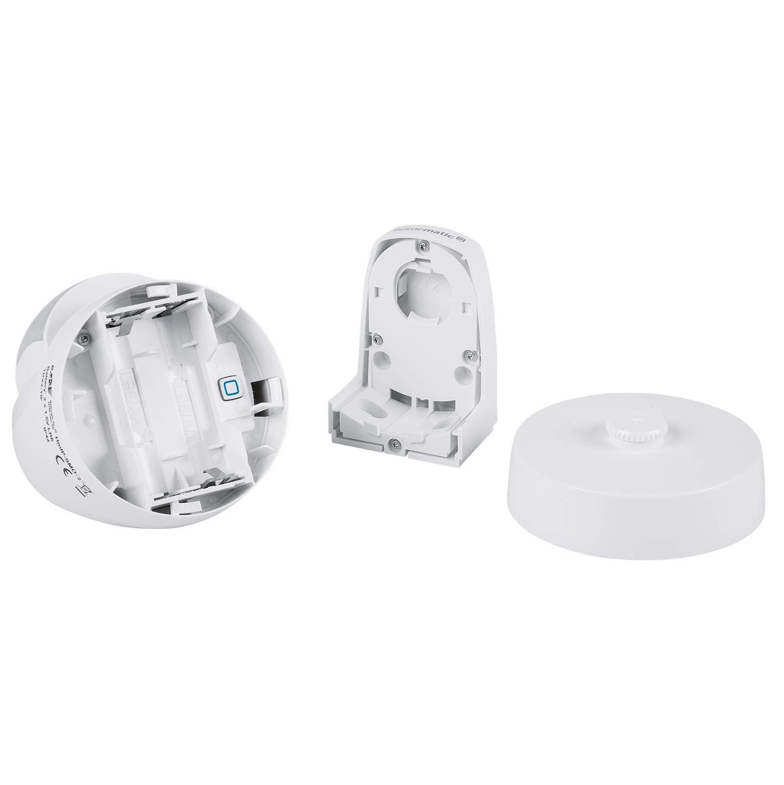 Homematic IP Smart Home Bewegungsmelder HmIP-SMO-2 mit Dämmerungssensor - außen, weiß