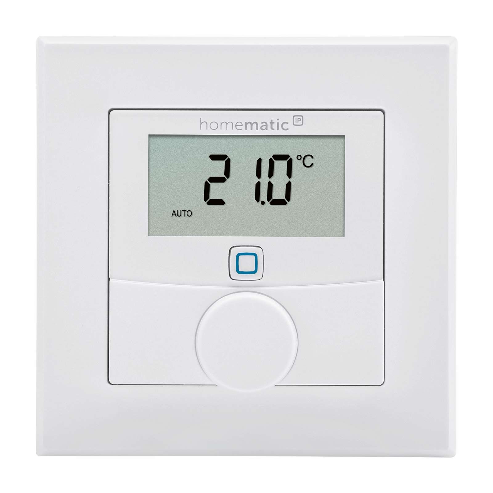 Homematic IP Smart Home Wandthermostat mit Schaltausgang HmIP-BWTH24 - für Markenschalter, 24 V