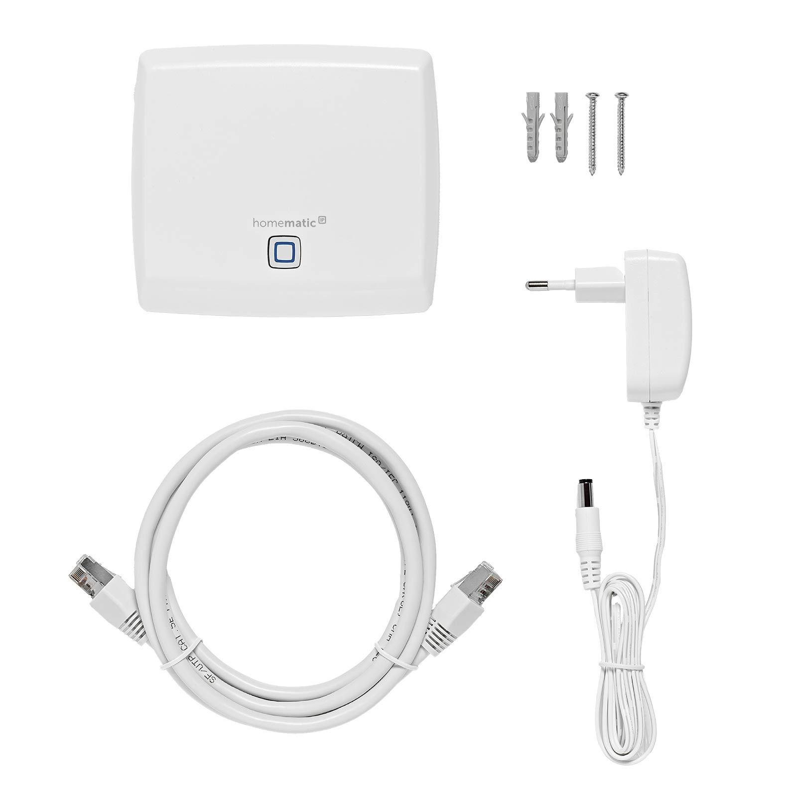 Homematic IP Smart Home Starter Set Beschattung für 3 Rollläden & Markisen