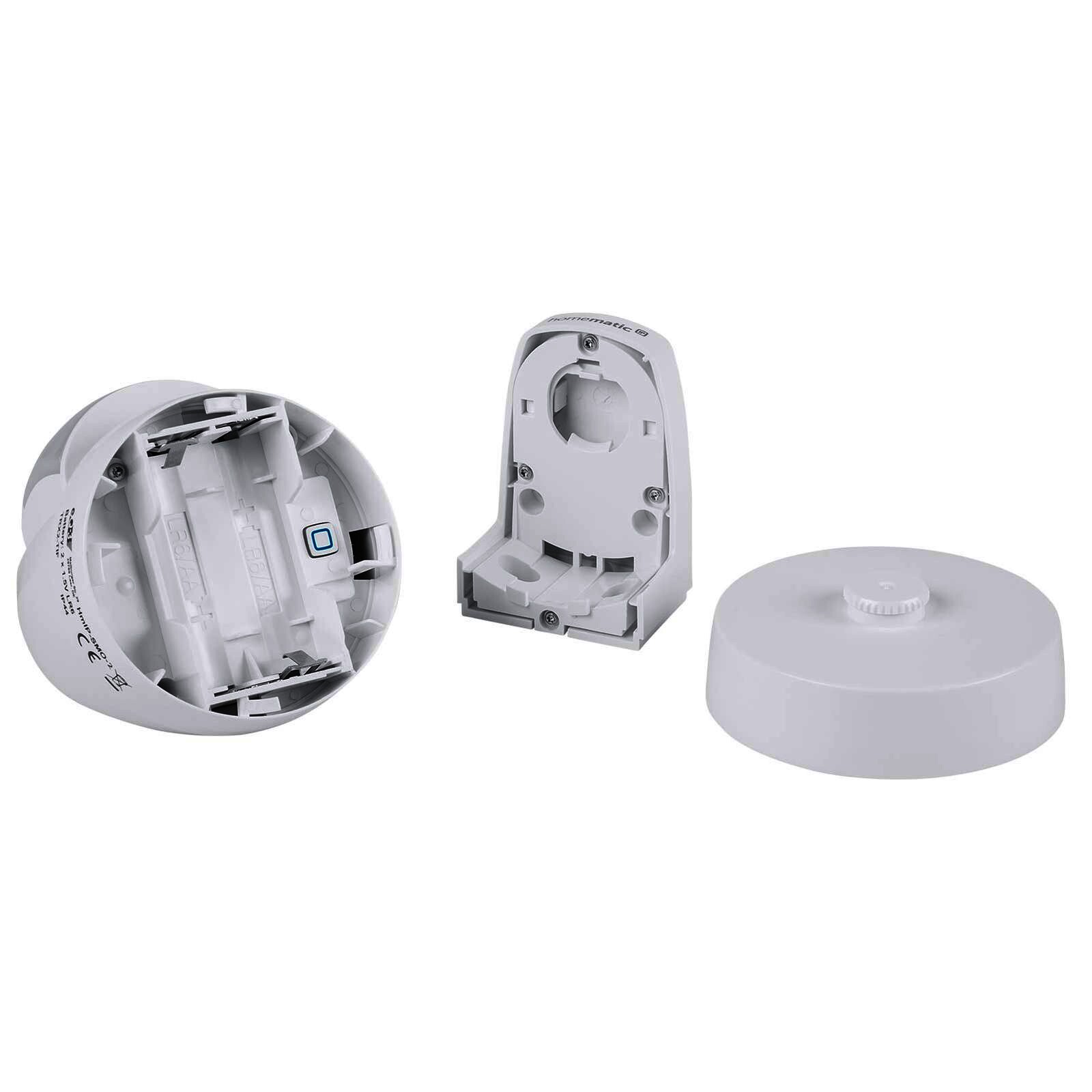 Homematic IP Smart Home Bewegungsmelder HmIP-SMO-2 mit Dämmerungssensor - außen, weiß