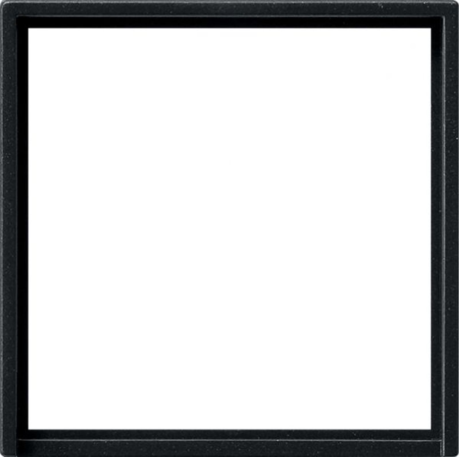 Gira Zwischenrahmen schwarz 50x50mm System 55 0282005