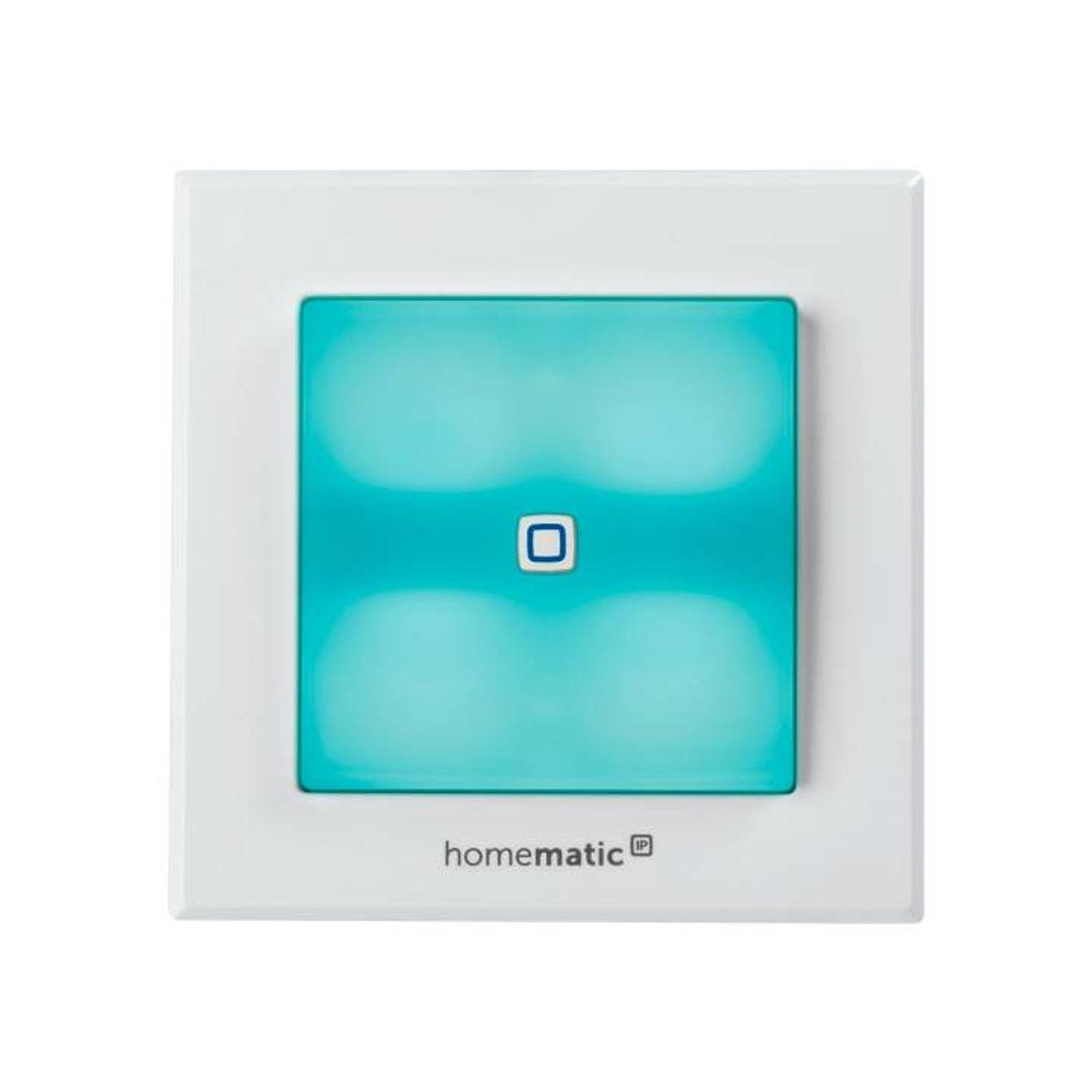 Homematic IP Smart Home Schaltaktor für Markenschalter mit Signalleuchte HmIP-BSL