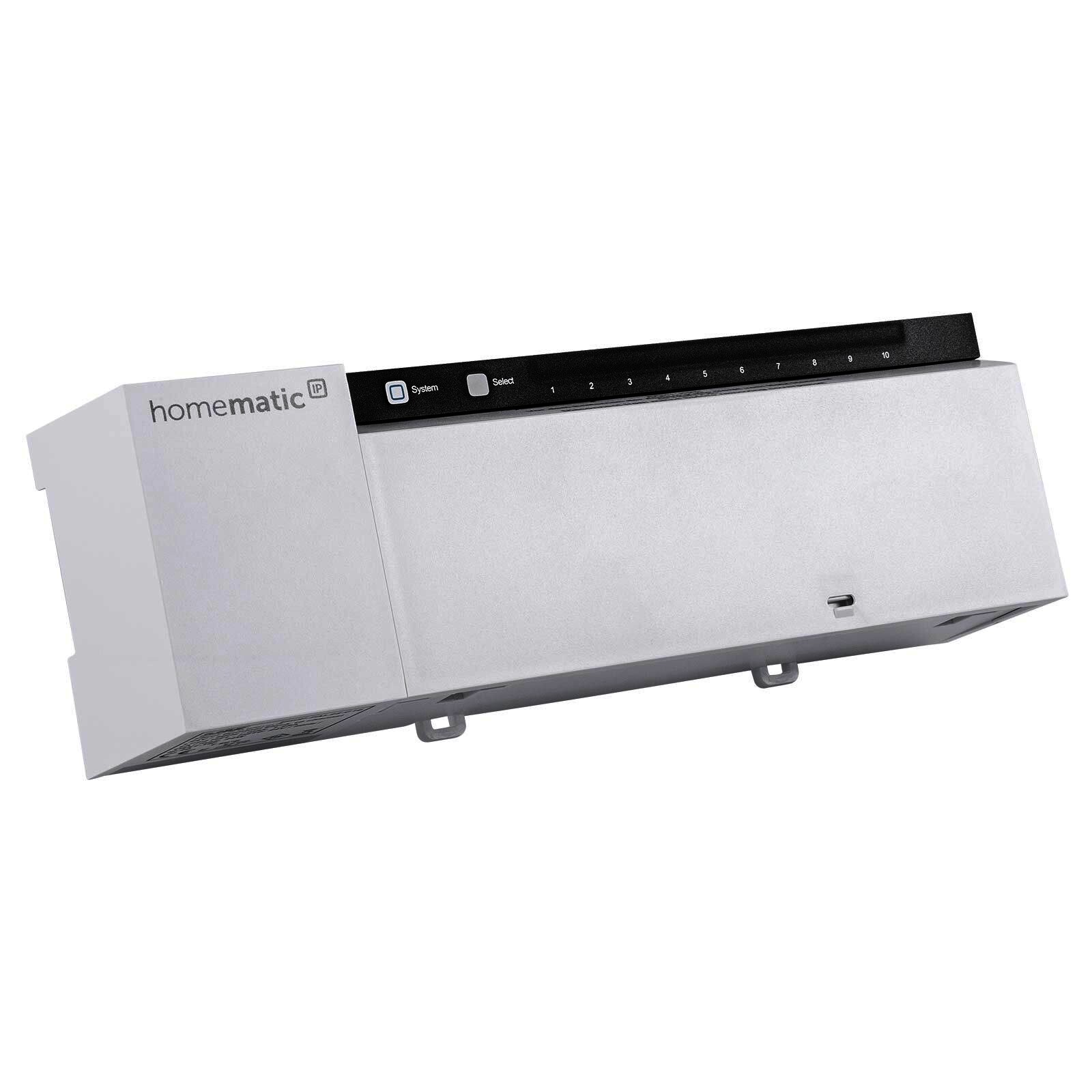 Homematic IP Smart Home Fußbodenheizungsaktor HmIP-FAL230-C10 - 10-fach, 230 V
