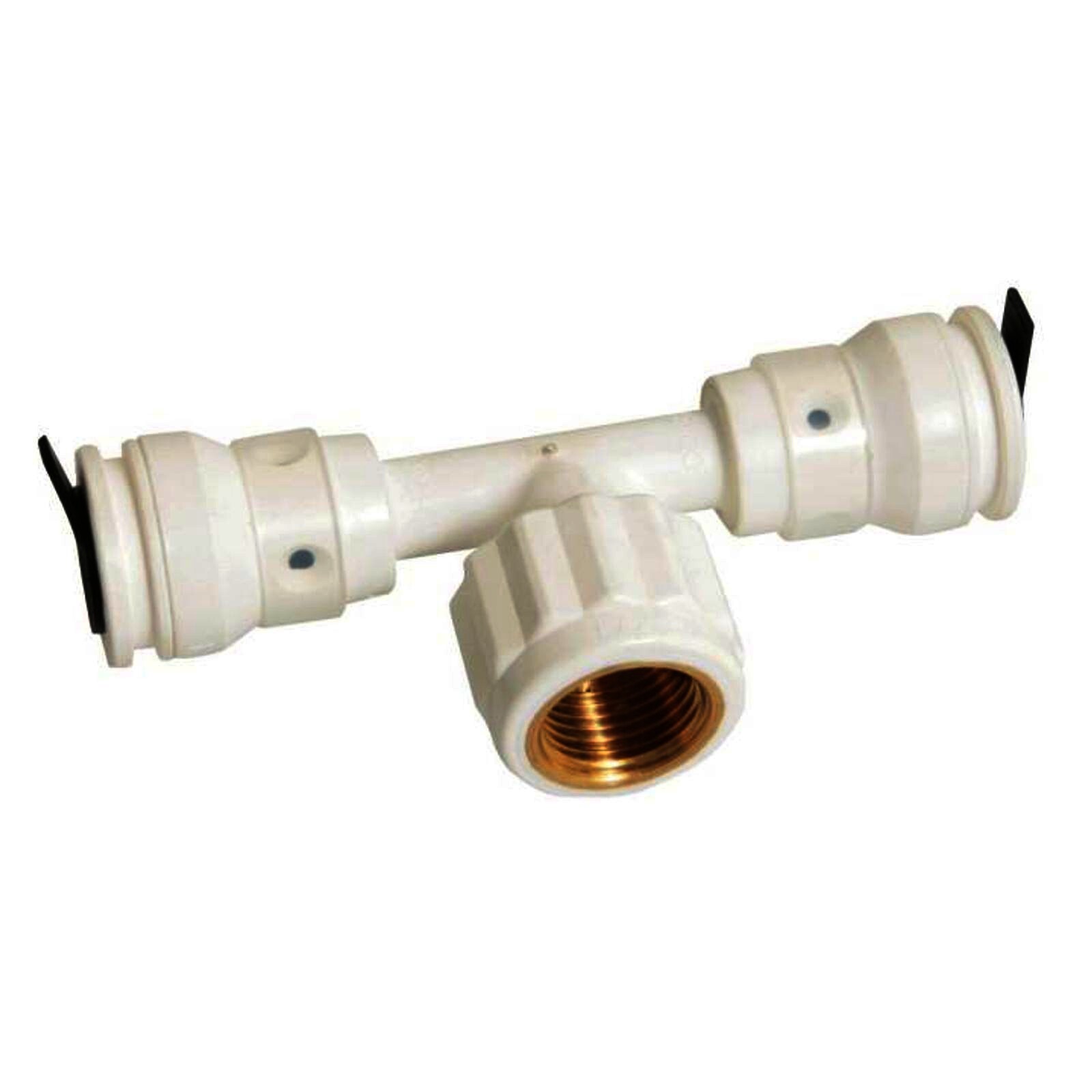 Aluverbund Steckfitting Henco Vision T-Stück Innngewinde 20 x 2 - 3/4" - 20 x 2