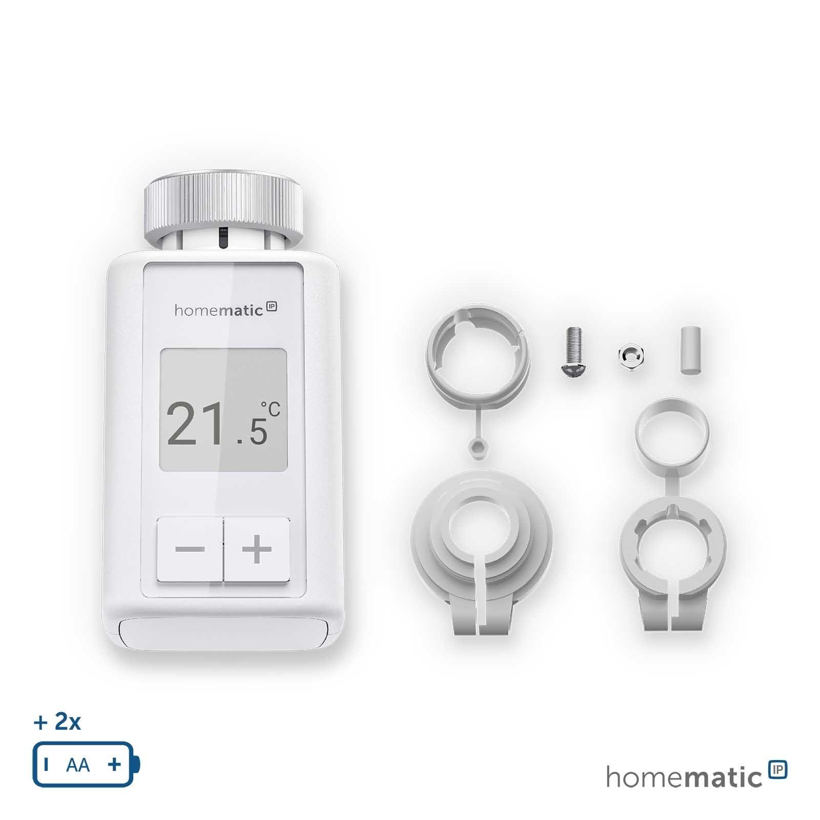Homematic IP Smart Home Heizkörperthermostat flex HmIP-eTRV-F