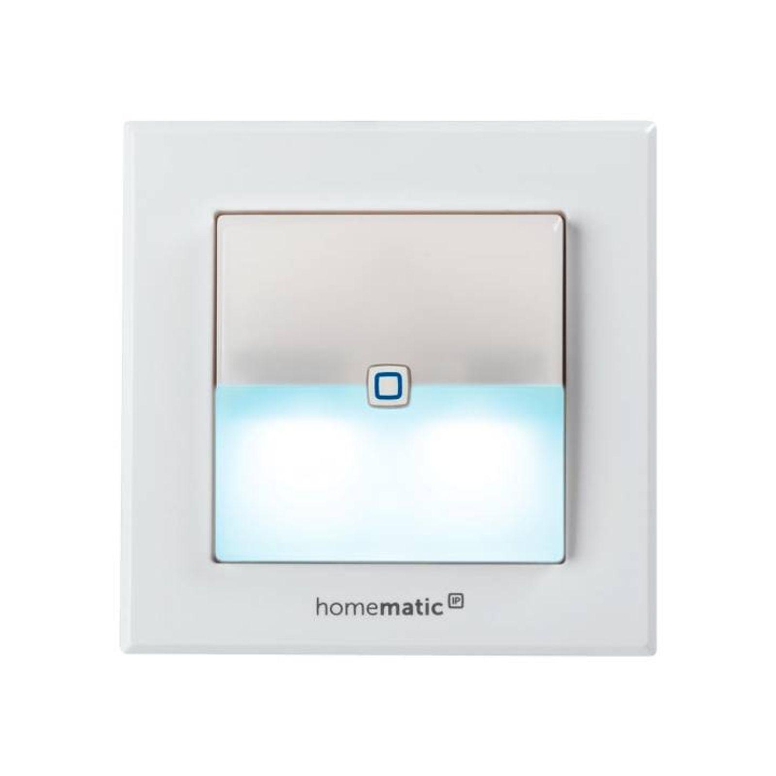 Homematic IP Smart Home Schaltaktor für Markenschalter mit Signalleuchte HmIP-BSL