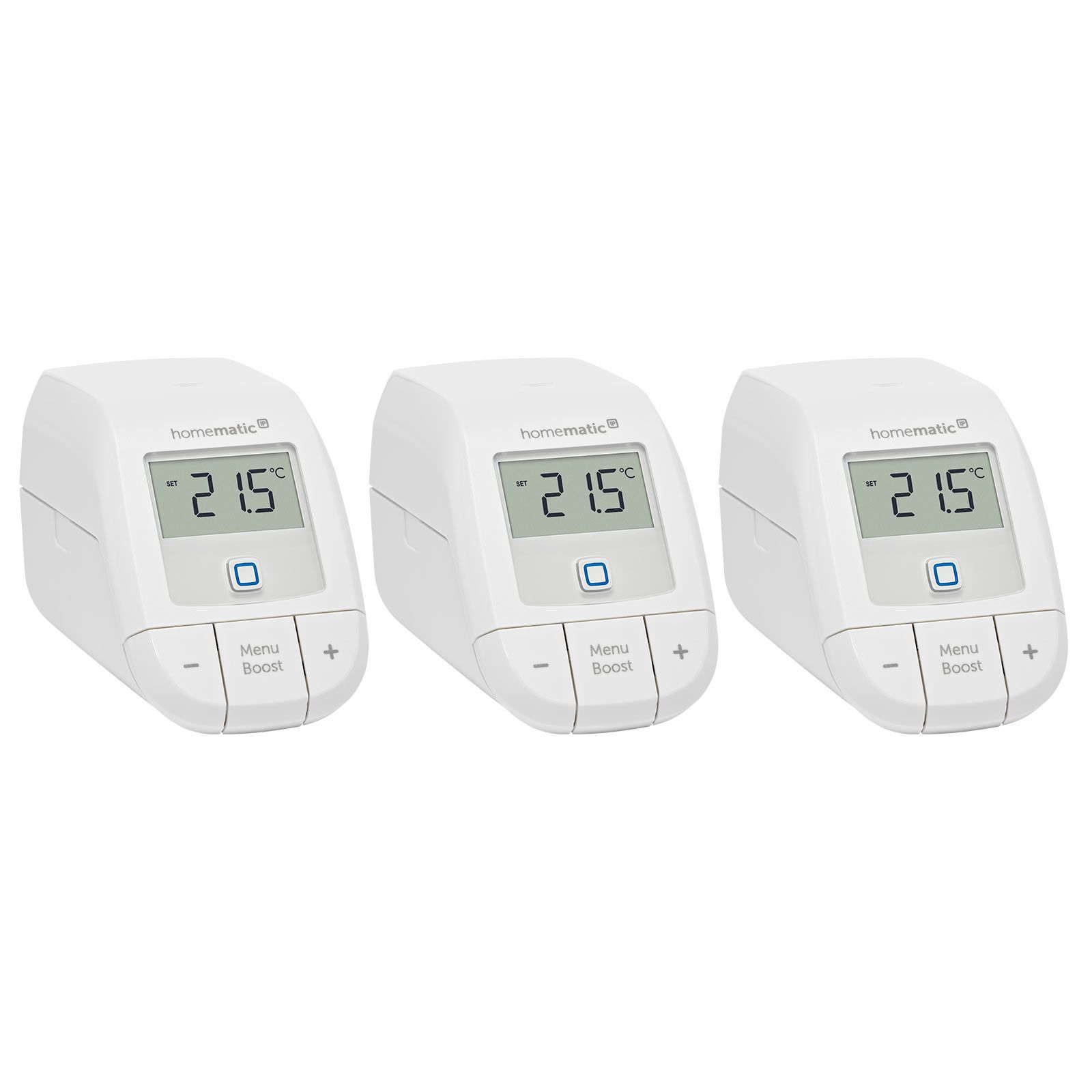 Homematic IP Smart Home 3er Set Heizkörperthermostat basic HmIP-eTRV-B-2