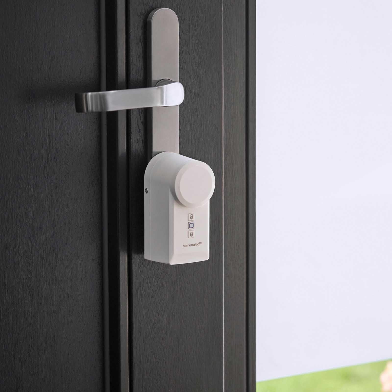Homematic IP Smart Home Türschlossantrieb HmIP-DLD weiß