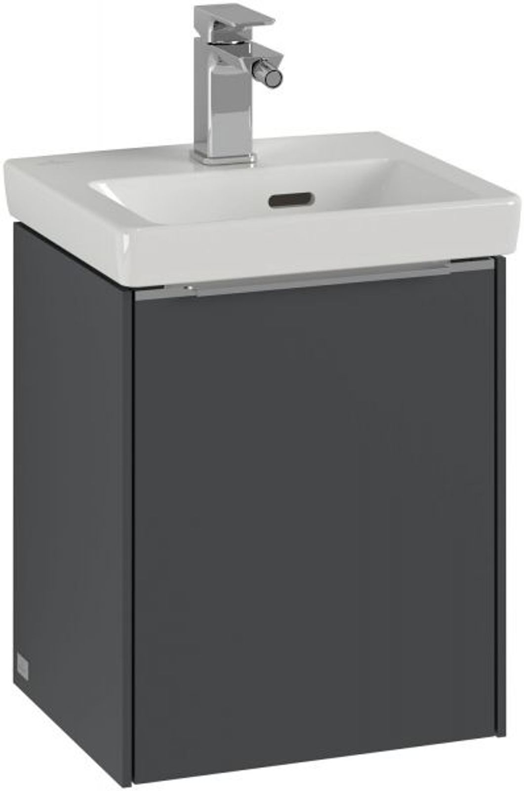 Villeroy & Boch Waschtischunterschrank Subway 3 351x432x293mm 1trg A rechts WT m tig Graphi