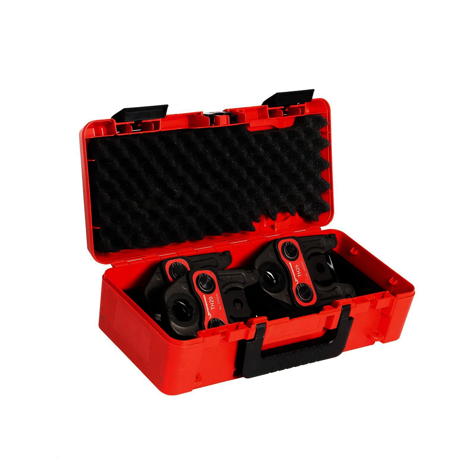 Rothenberger Pressbackenset mit Presskontur TH 16-20-26 mm