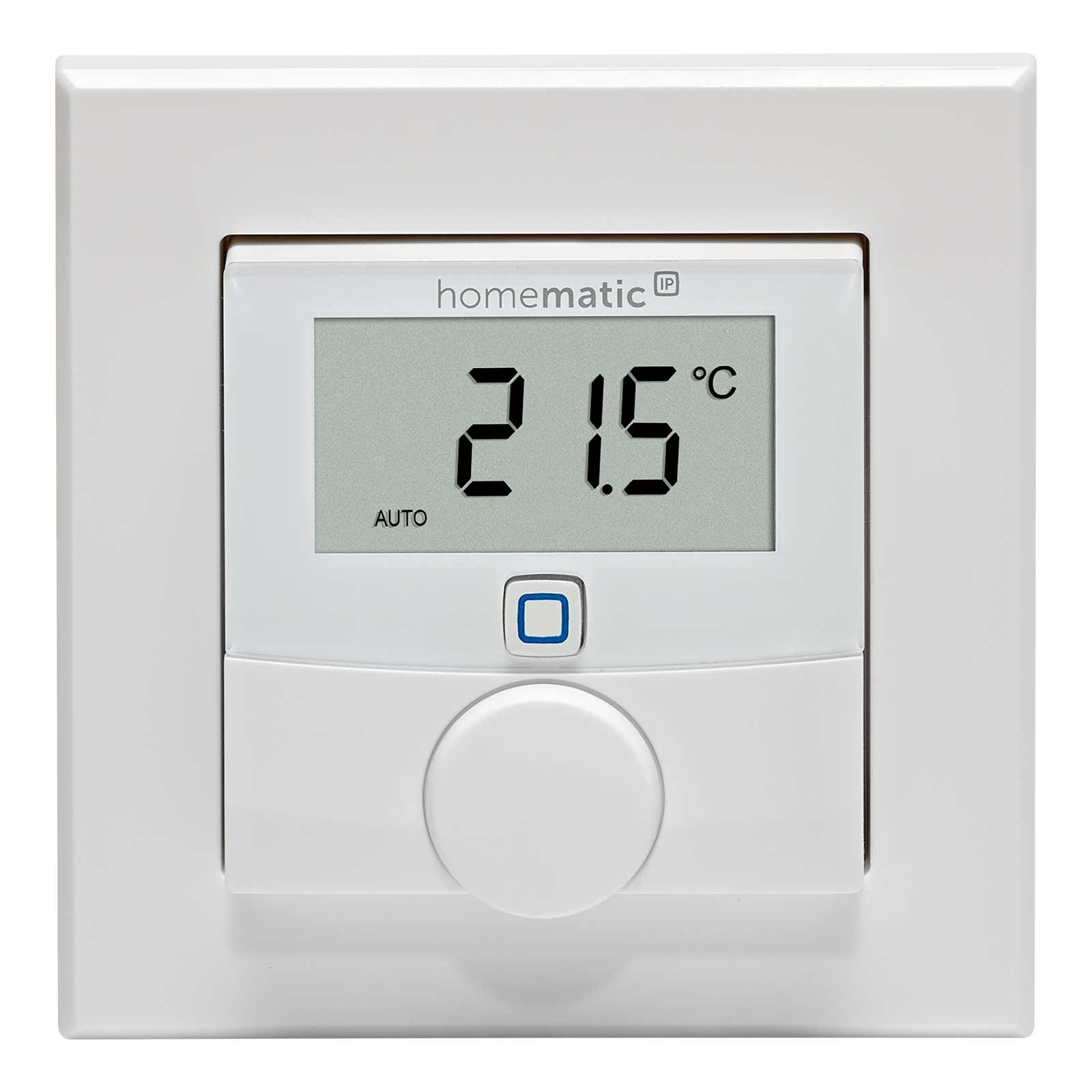 Homematic IP Smart Home Wandthermostat HmIP-WTH-1 mit Luftfeuchtigkeitssensor