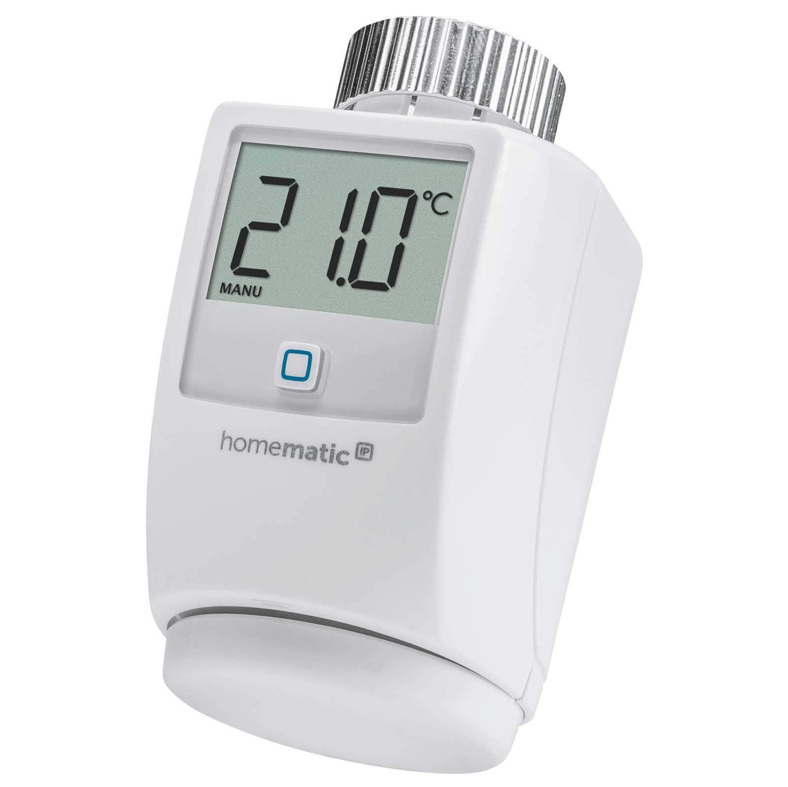 Homematic IP Smart Home Starter Set Heizen – Access Point 2 & 2x Heizkörperthermostat HmIP-eTRV-2