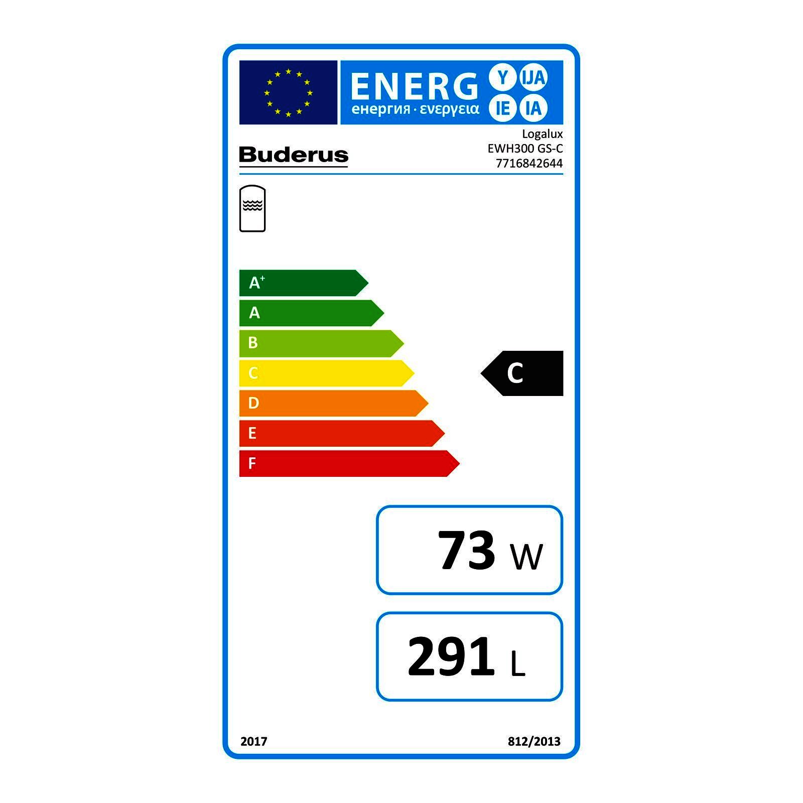Buderus Warmwasserspeicher Logalux EWH300 GS-C
