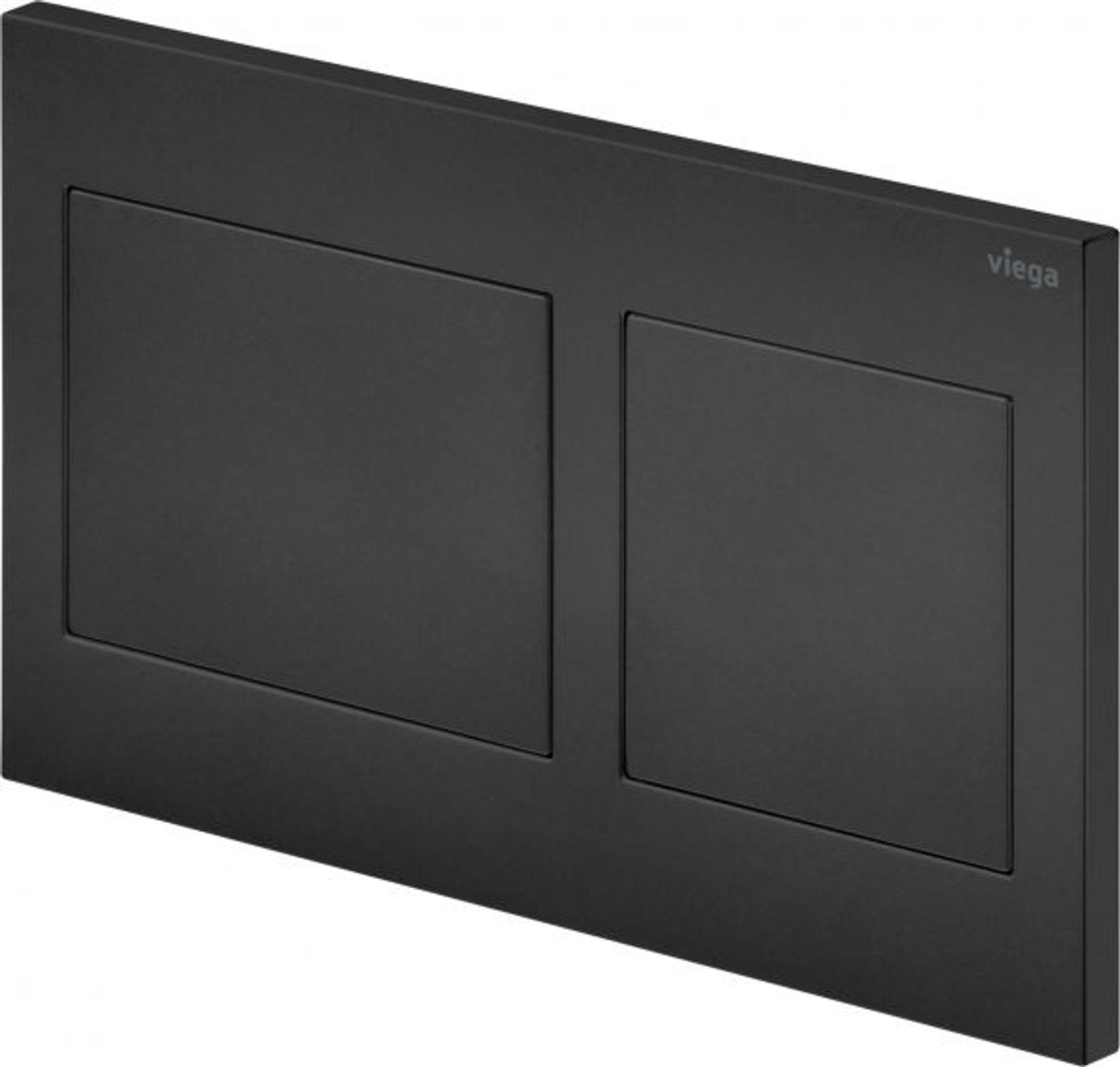 Viega WC Betätigungsplatte VfS 21/8611 1 aus Kunststoff in schwarz matt