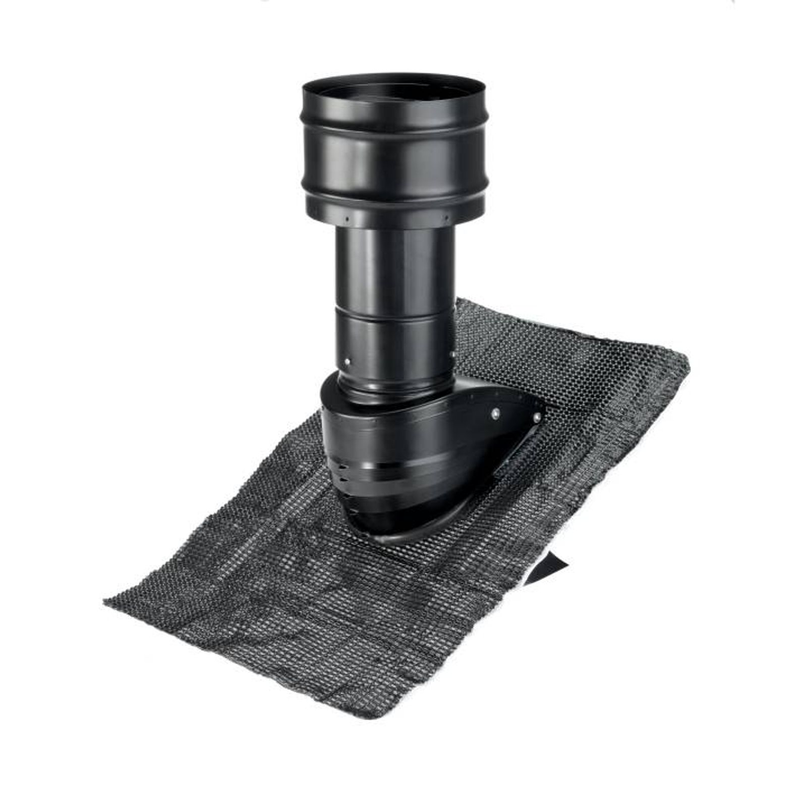 Zehnder Dachhaube 200 Steildach schwarz 6 - 60 Grad