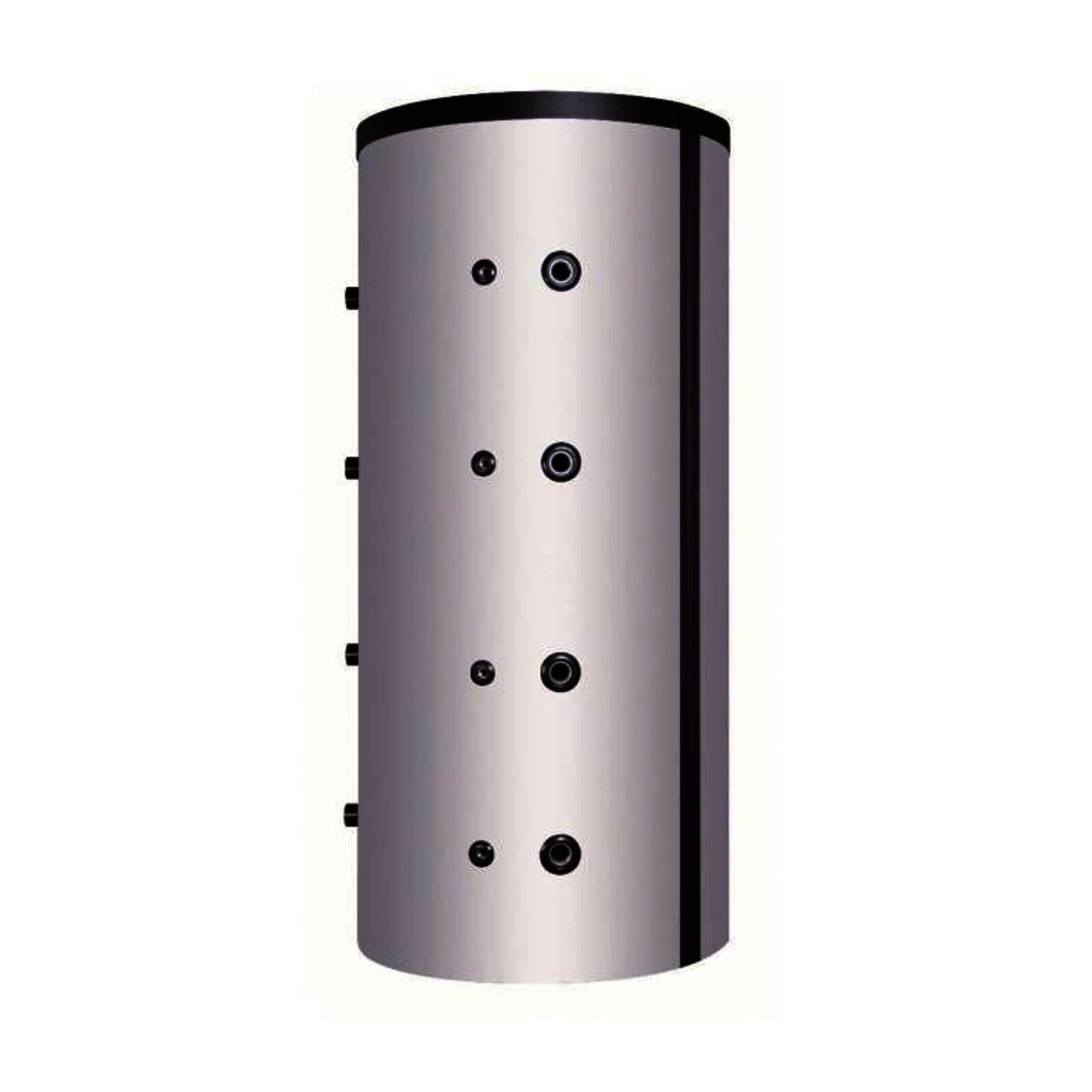 Pufferspeicher PSF 1000 Liter mit Flansch Durchmesser 240 mm und 100 mm Isolierung