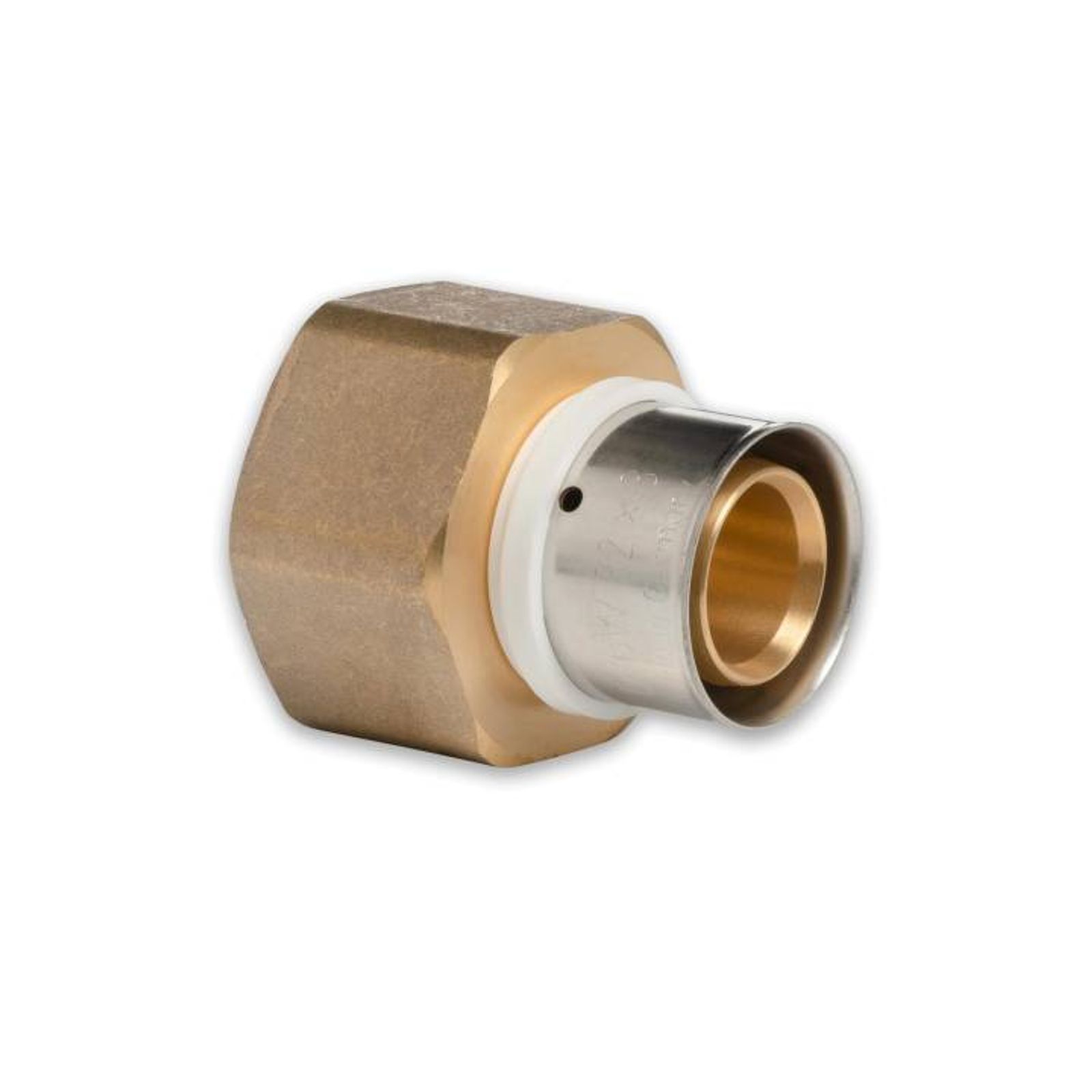 Selfio-Press Aluverbund Pressfitting  Übergang Innengewinde 32 x 3 - 1 1/4" TH + U Kontur DVGW