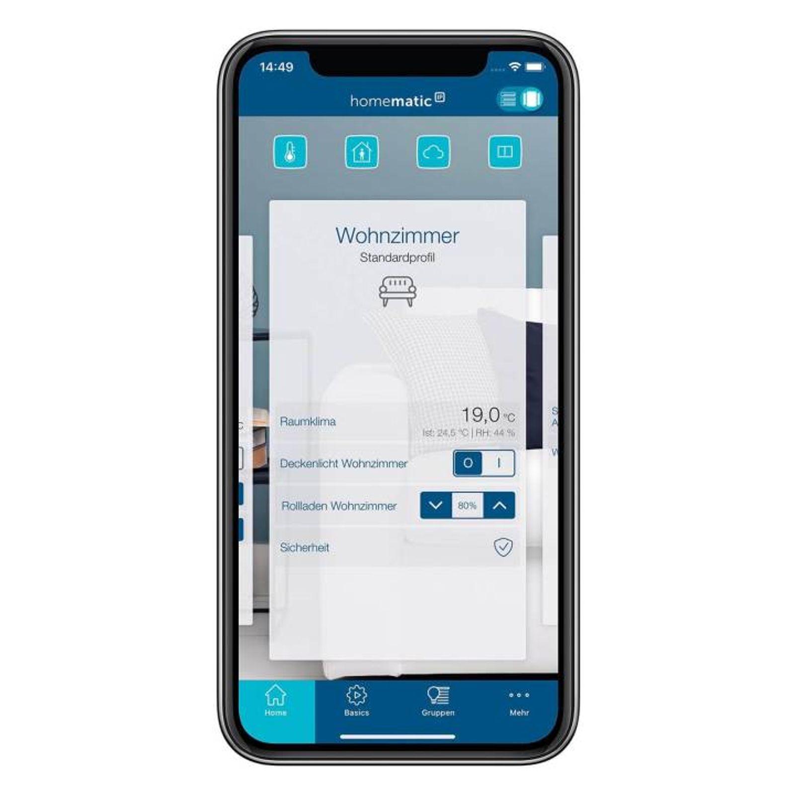 Homematic IP Smart Home 5er Set Heizkörperthermostat HmIP-eTRV-2