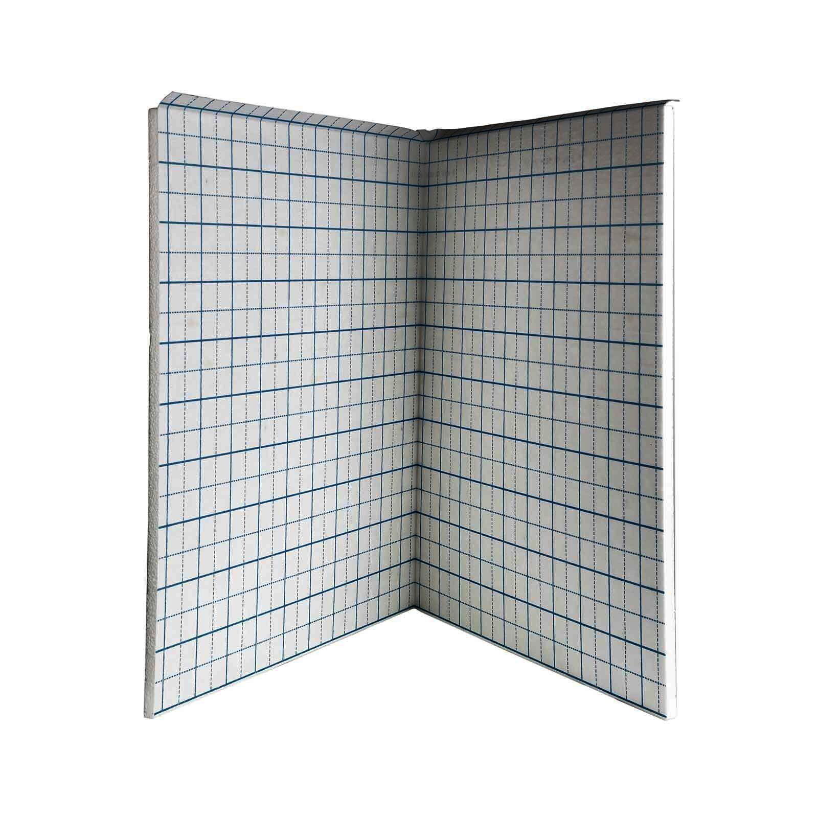 20 mm Klettplatte Faltplatte 20-2 WLG 045 10 m² Fußbodenheizung Klettsystem