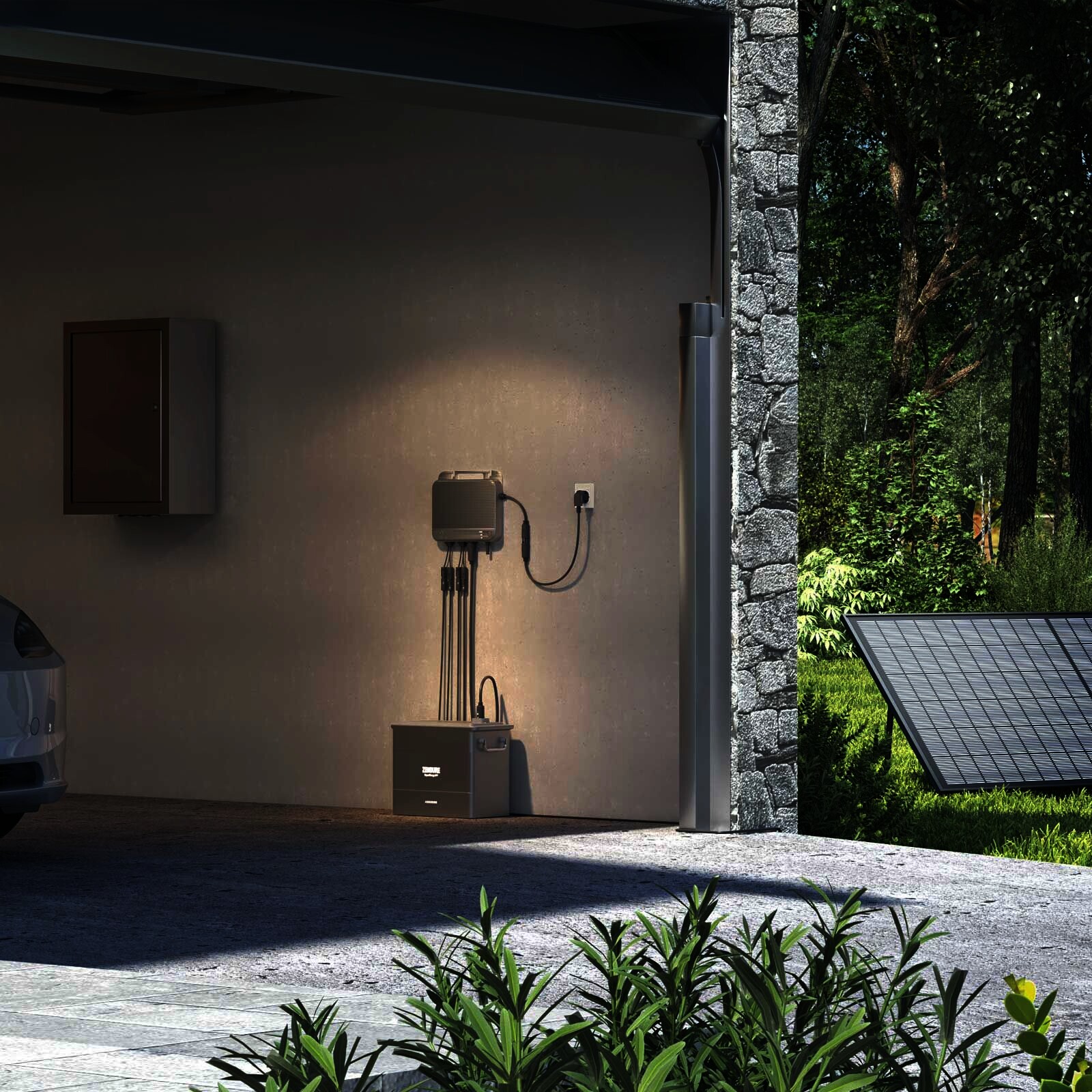 Zendure SolarFlow 800 Hybrid-Mikrowechselrichter 800 W + Zendure AB2000X Batterie 1,92 kWh