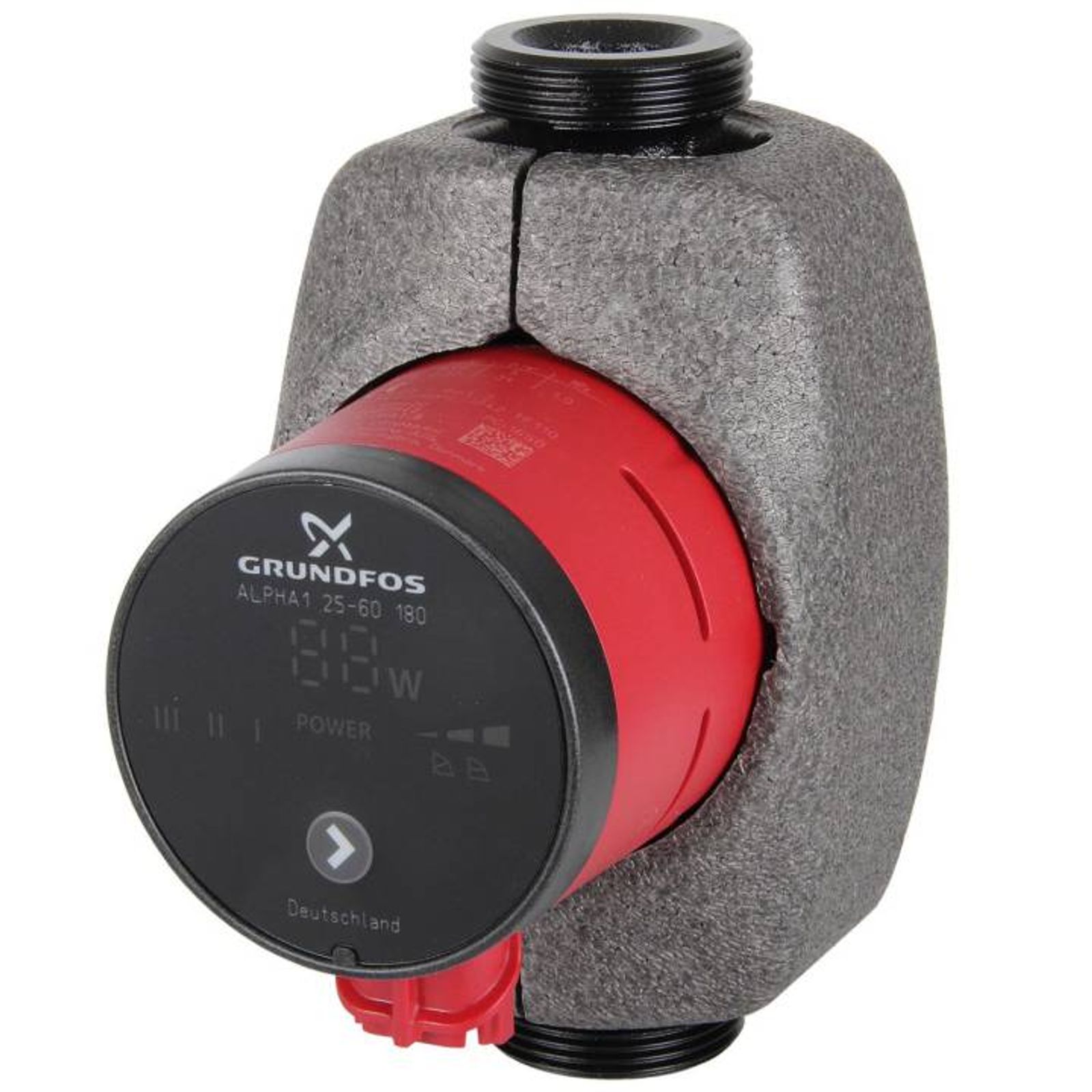 Grundfos Hocheffizienz-Umwälzpumpe Alpha1 25-60 180 mm