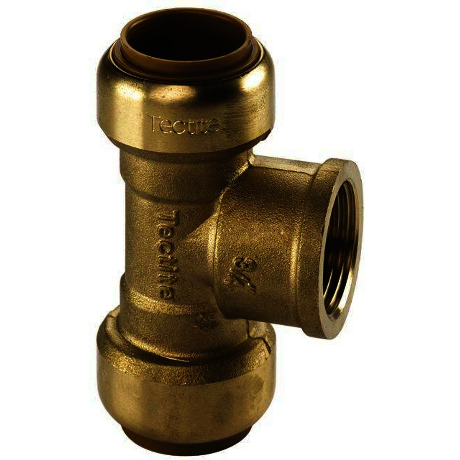 Kupfer Steckfitting Tectite T-Stück Innengewinde 22 mm - 3/4" - 22 mm DVGW