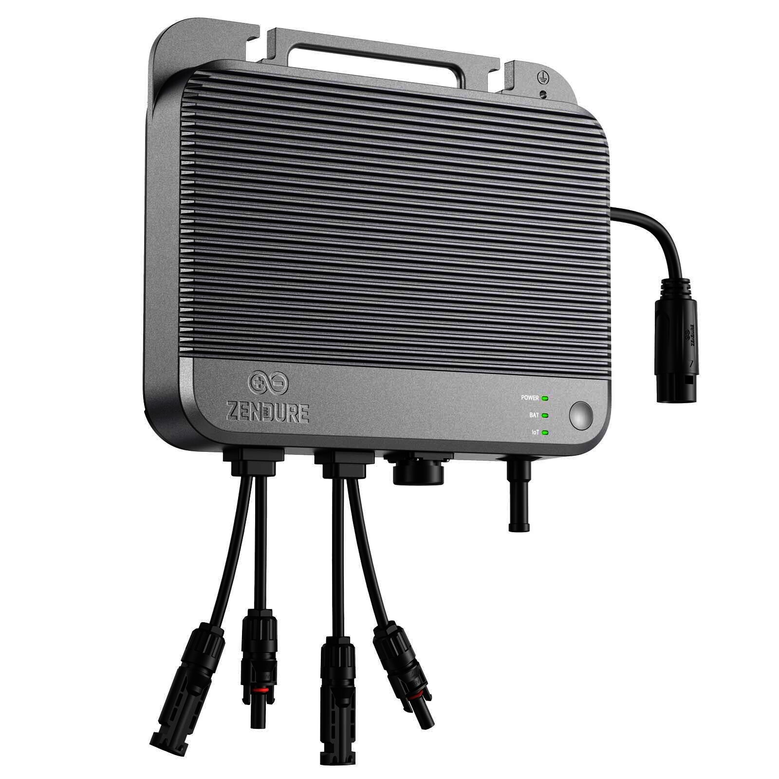 Zendure SolarFlow 800 Hybrid-Mikrowechselrichter 800 W + Zendure AB2000X Batterie 1,92 kWh